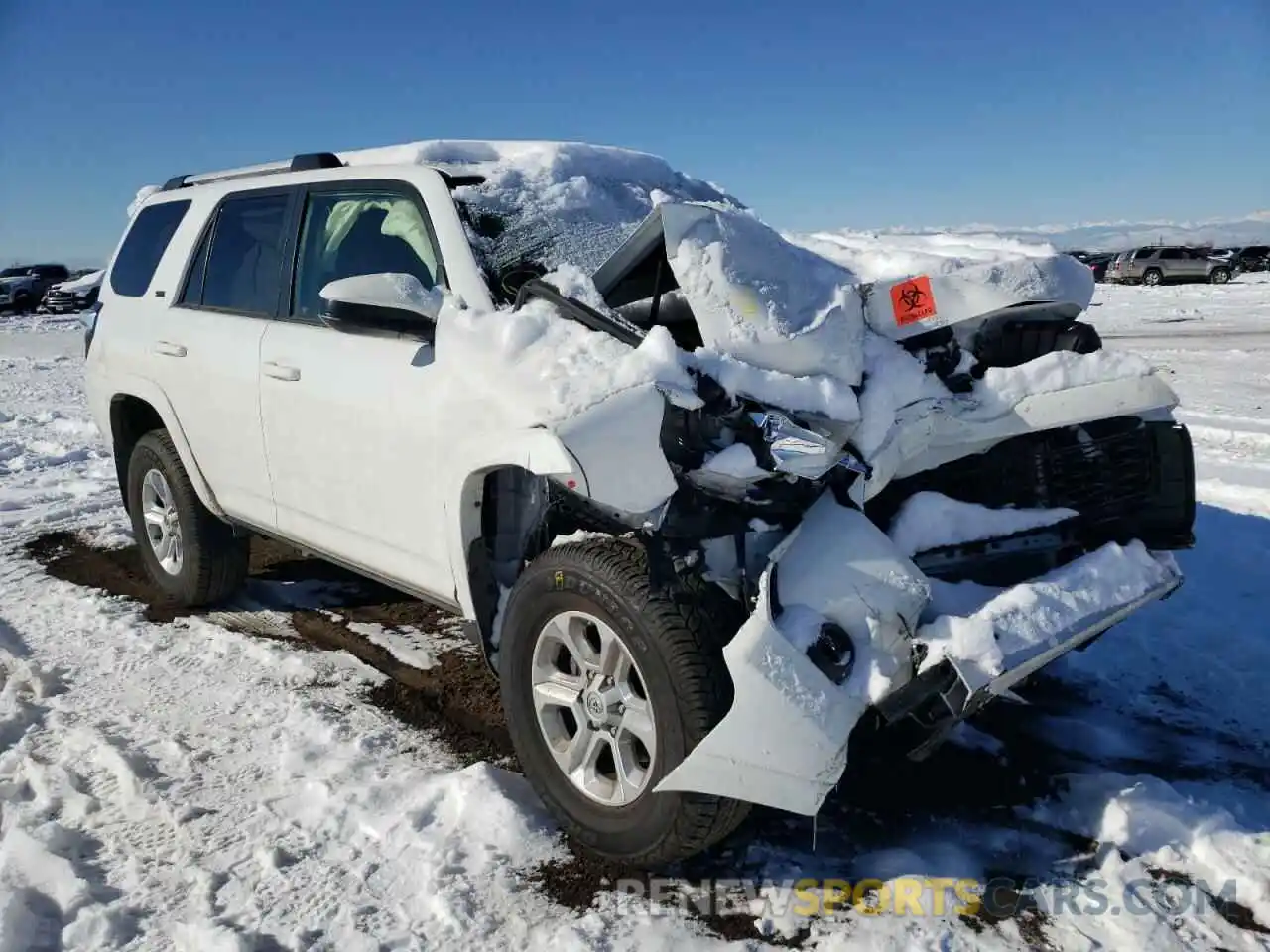 1 Photograph of a damaged car JTEBU5JR1K5733361 TOYOTA 4RUNNER 2019