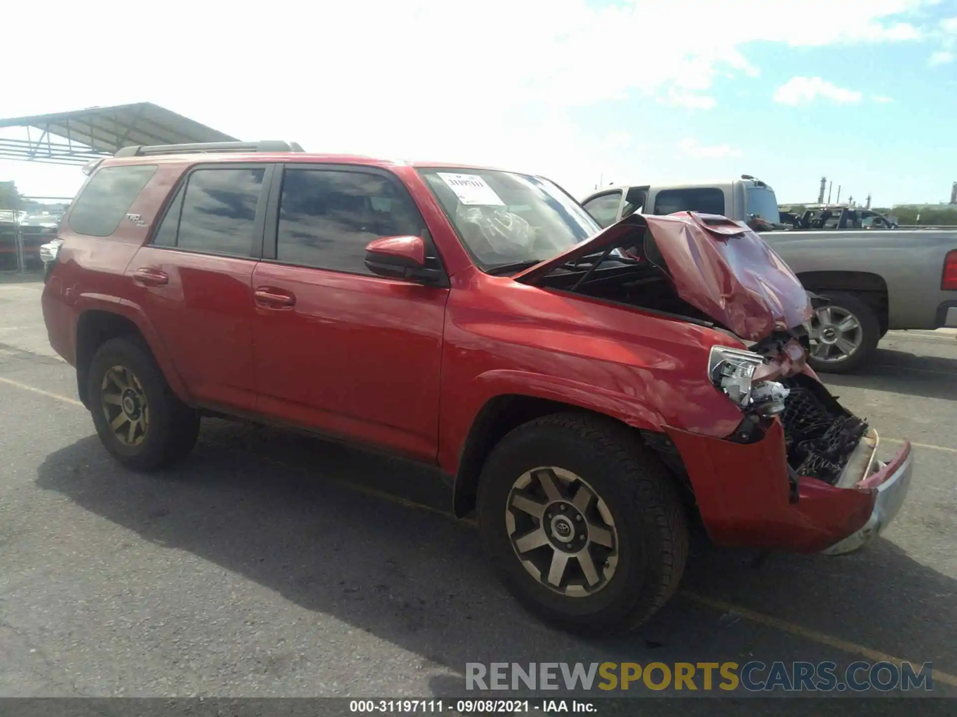 1 Photograph of a damaged car JTEBU5JR1K5733697 TOYOTA 4RUNNER 2019