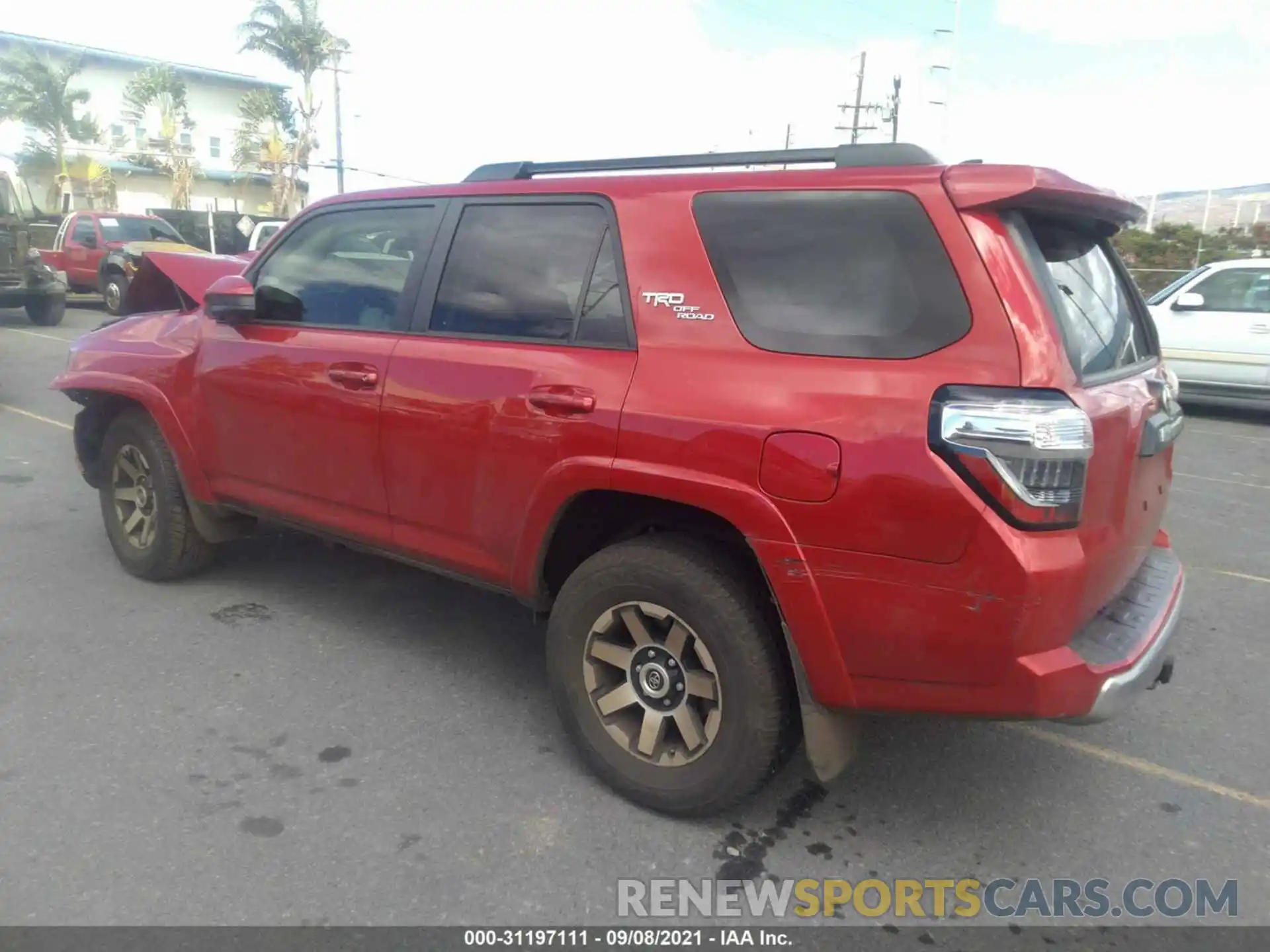 3 Photograph of a damaged car JTEBU5JR1K5733697 TOYOTA 4RUNNER 2019