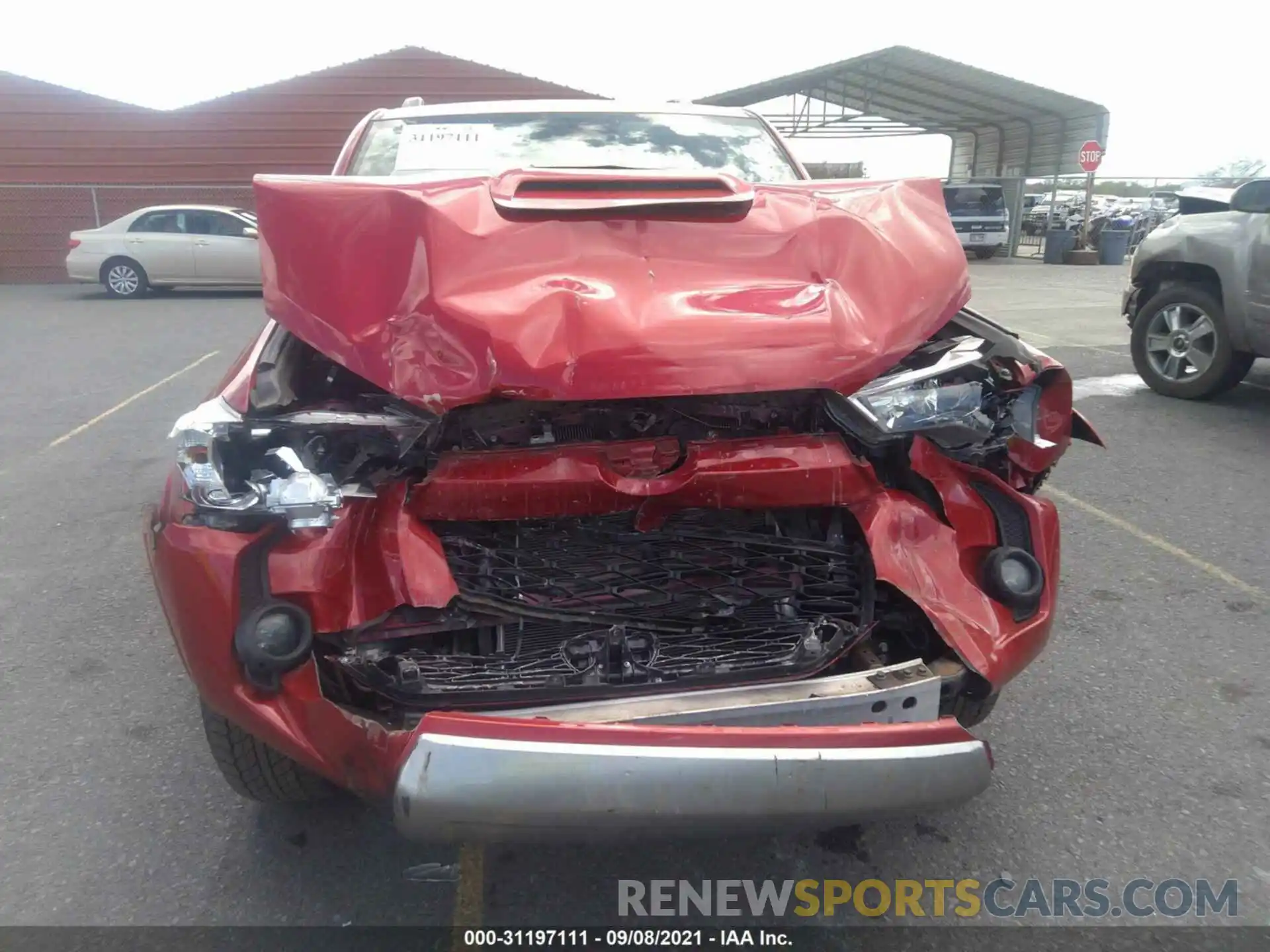 6 Photograph of a damaged car JTEBU5JR1K5733697 TOYOTA 4RUNNER 2019