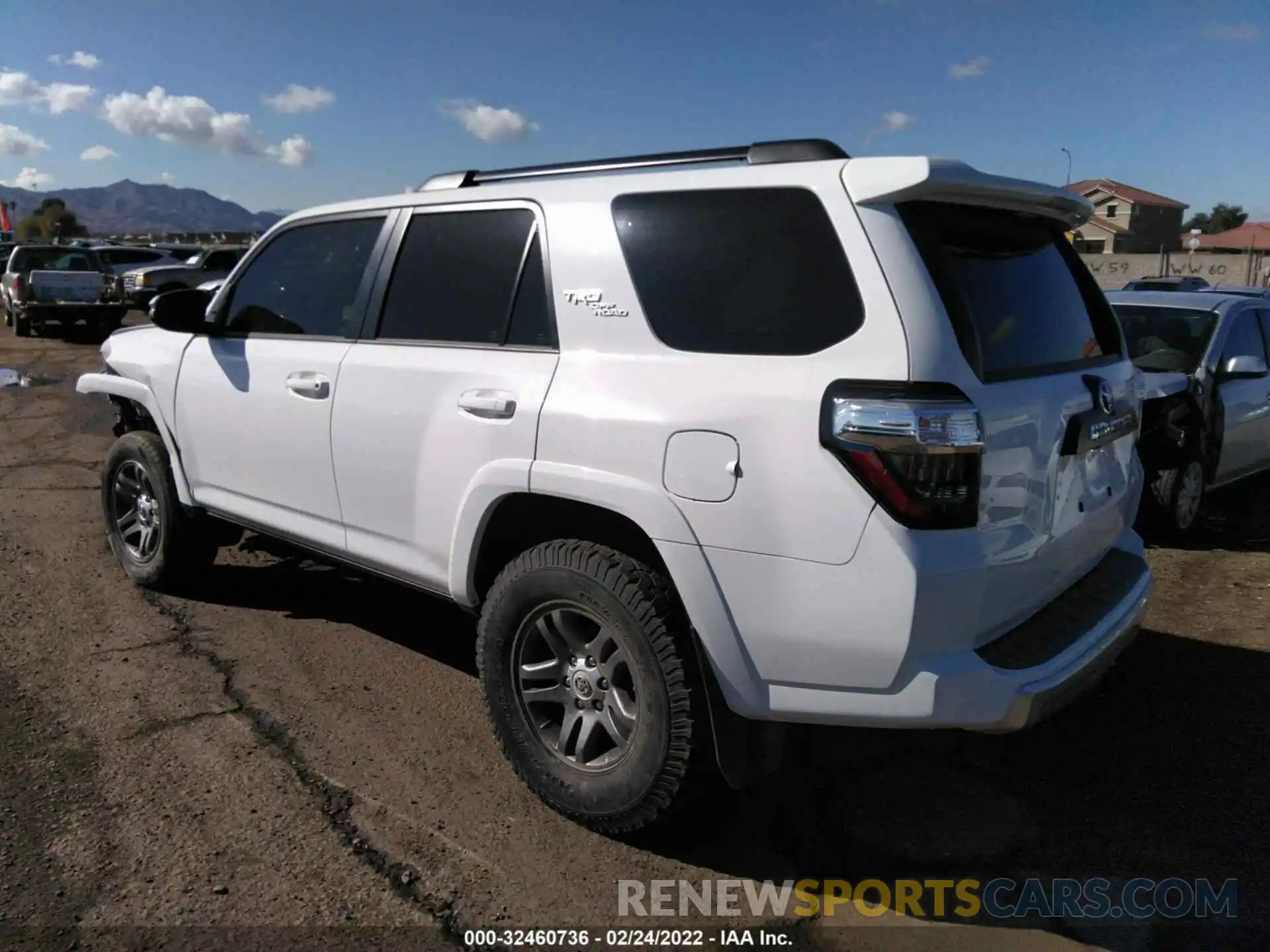 3 Photograph of a damaged car JTEBU5JR1K5734056 TOYOTA 4RUNNER 2019