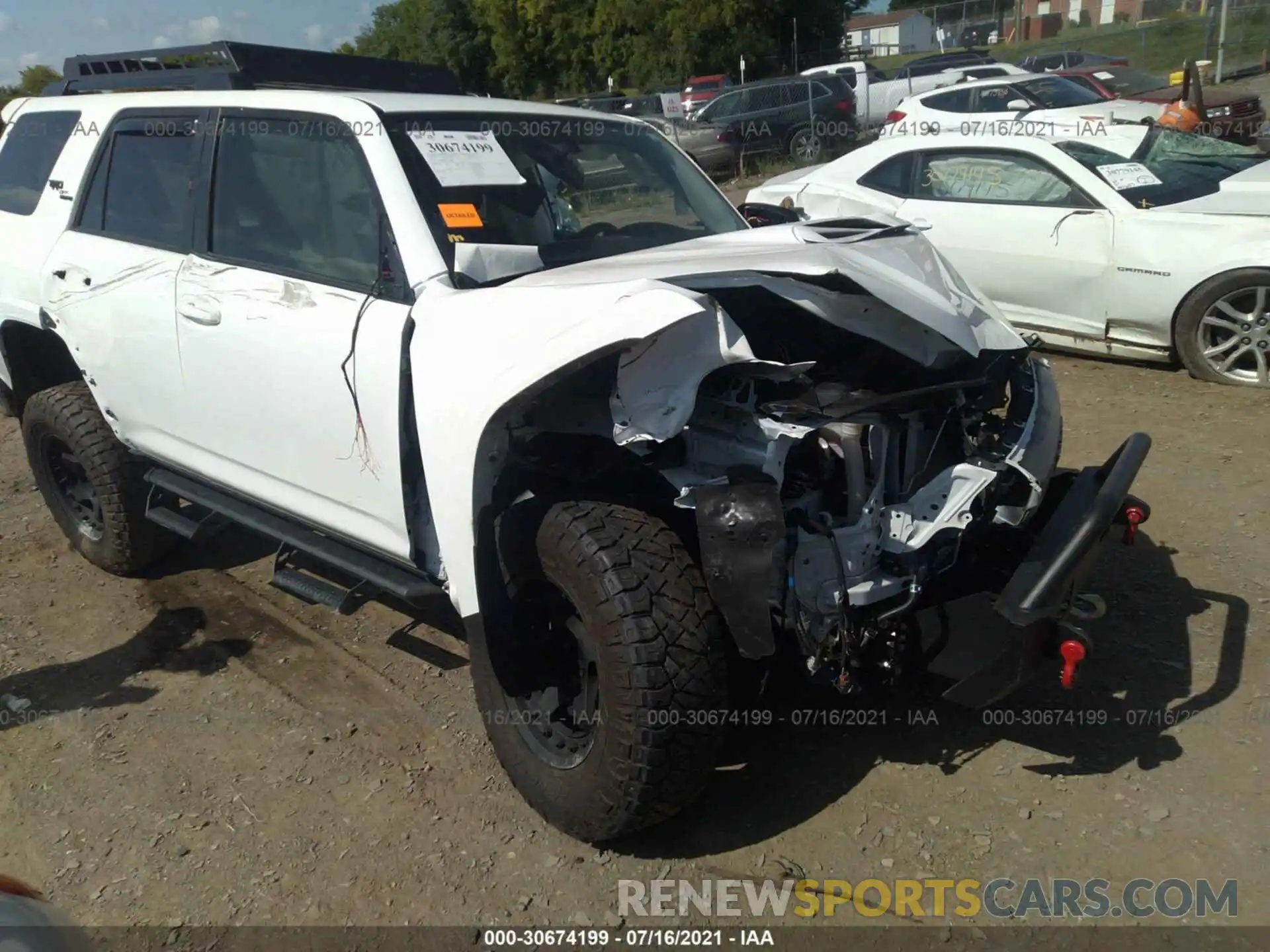 1 Photograph of a damaged car JTEBU5JR1K5736874 TOYOTA 4RUNNER 2019