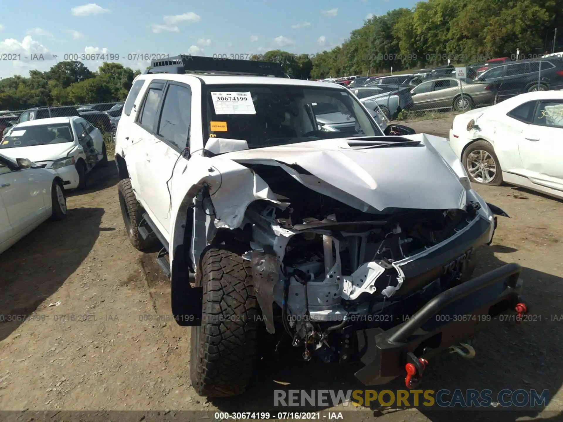 6 Photograph of a damaged car JTEBU5JR1K5736874 TOYOTA 4RUNNER 2019