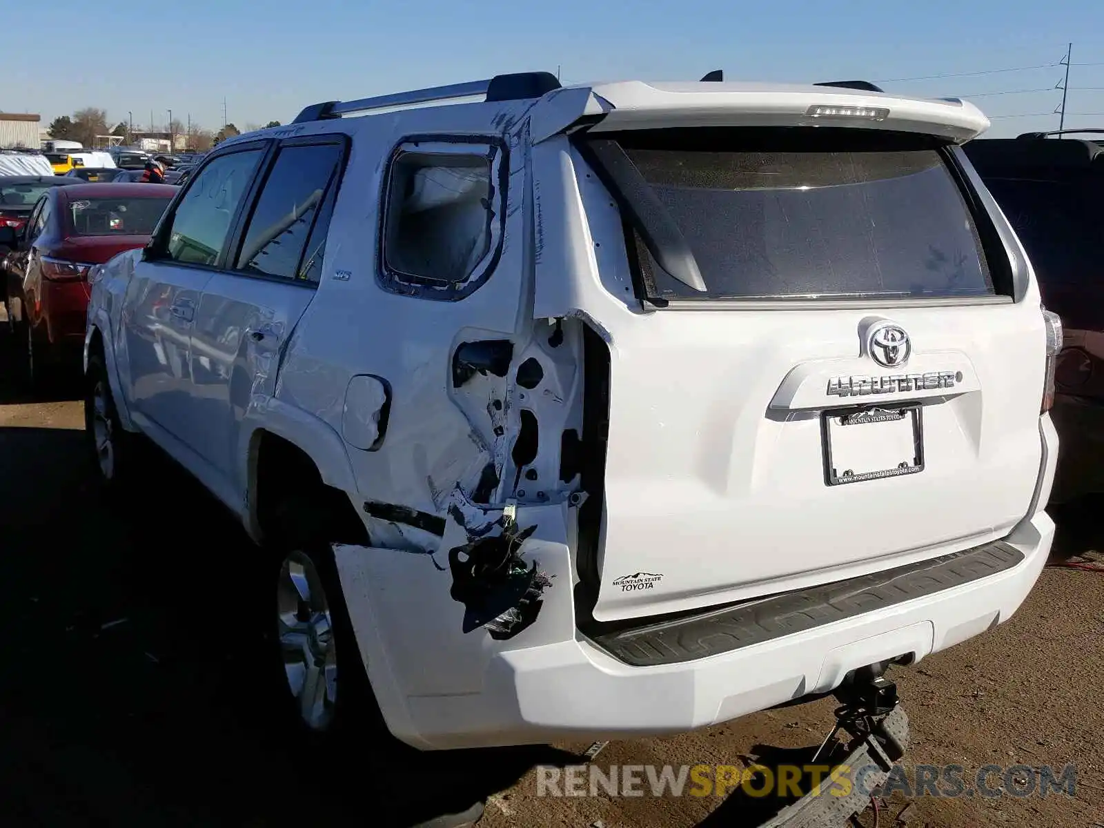 3 Photograph of a damaged car JTEBU5JR1K5737264 TOYOTA 4RUNNER 2019