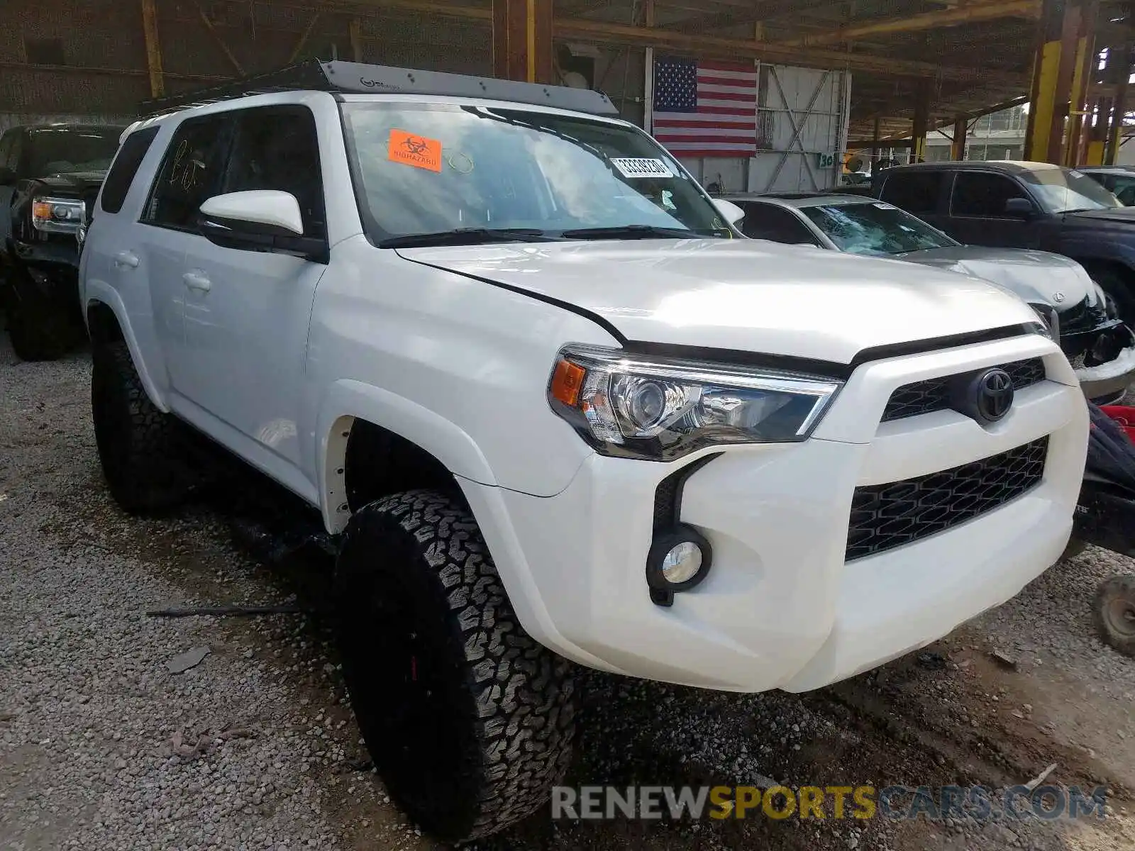 1 Photograph of a damaged car JTEBU5JR2K5612287 TOYOTA 4RUNNER 2019