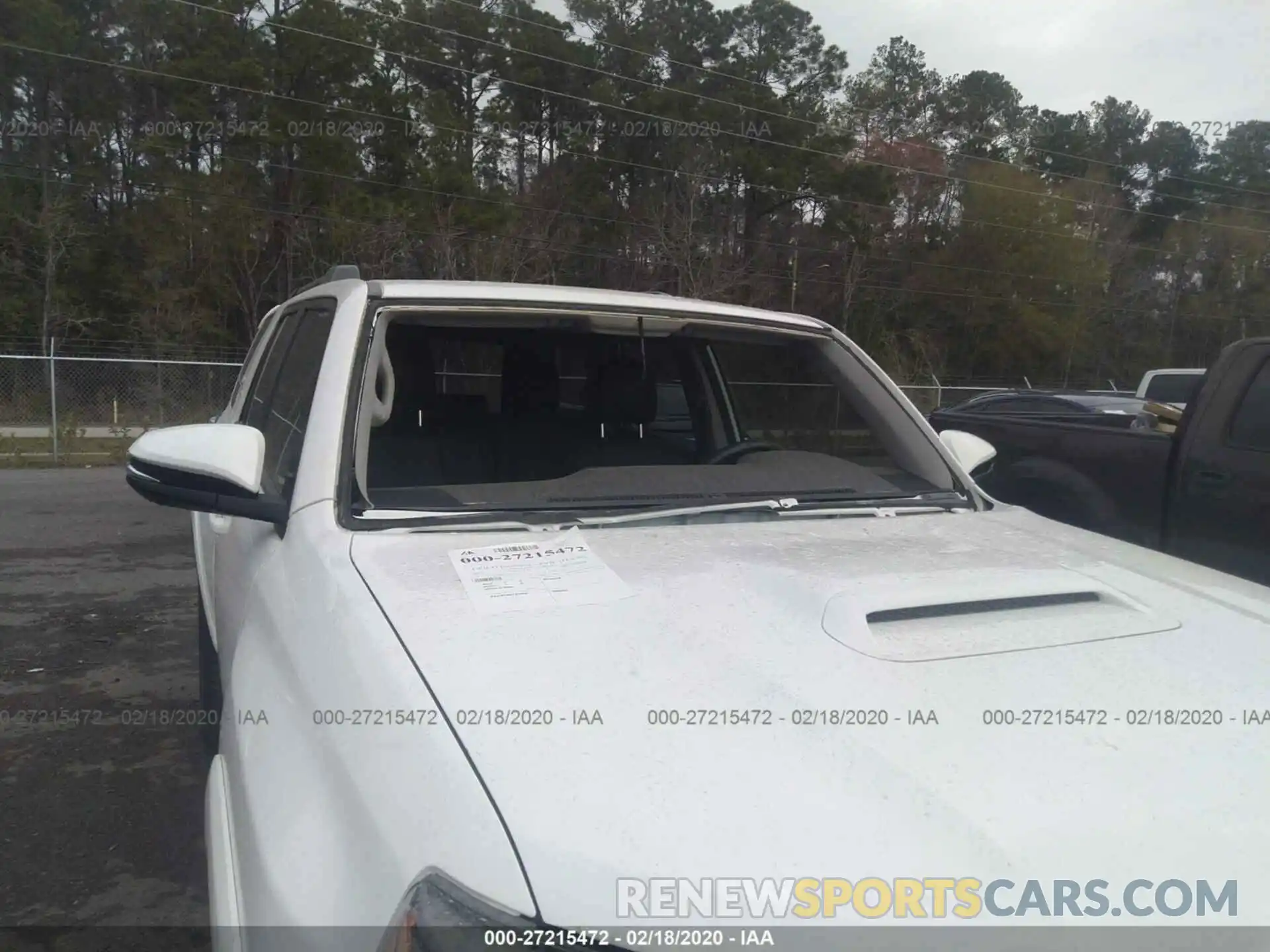 6 Photograph of a damaged car JTEBU5JR2K5614539 TOYOTA 4RUNNER 2019