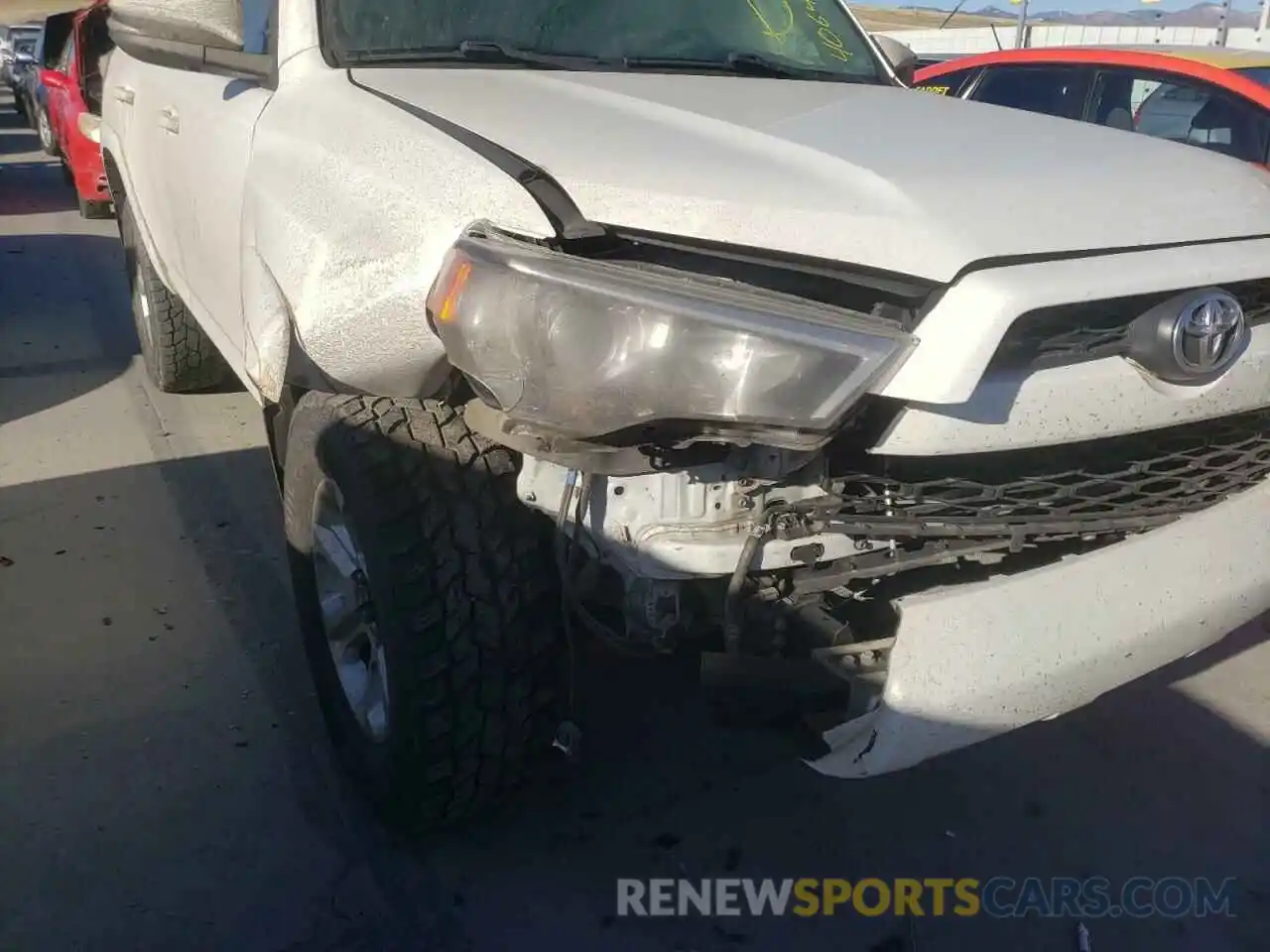 9 Photograph of a damaged car JTEBU5JR2K5615755 TOYOTA 4RUNNER 2019