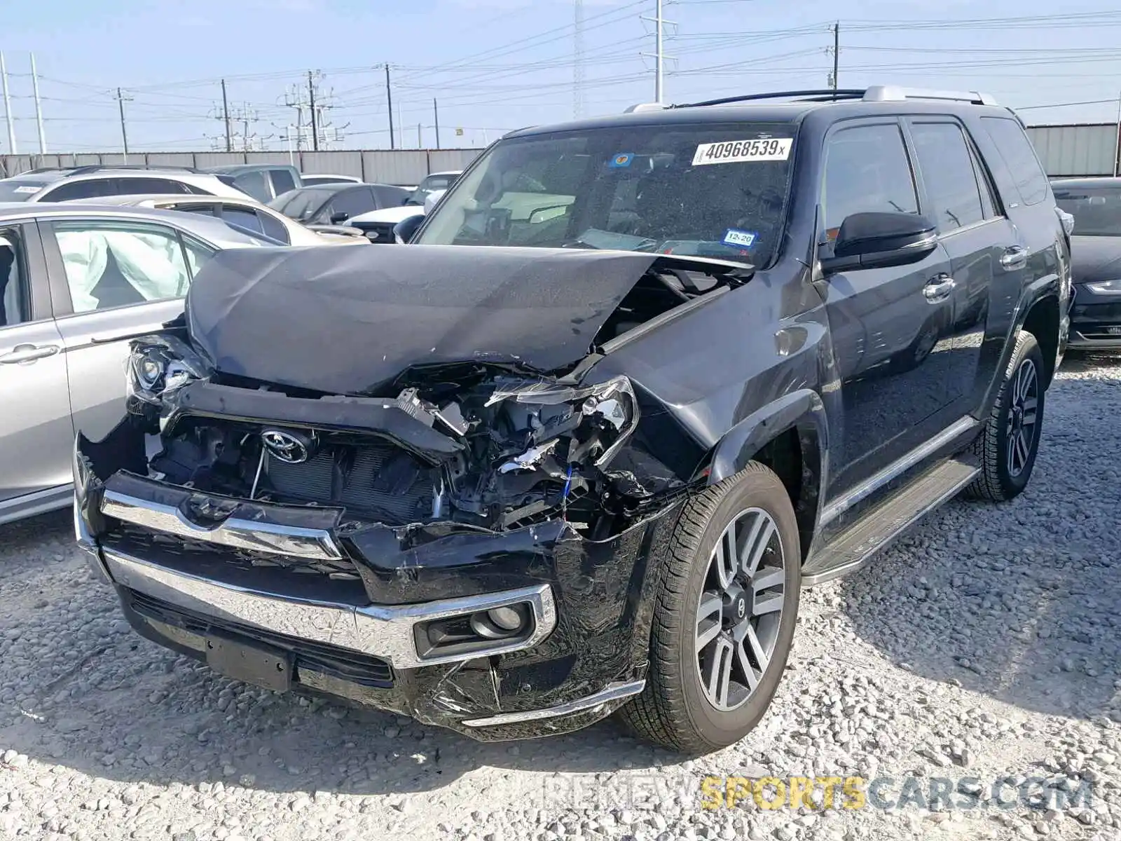 2 Photograph of a damaged car JTEBU5JR2K5618994 TOYOTA 4RUNNER 2019