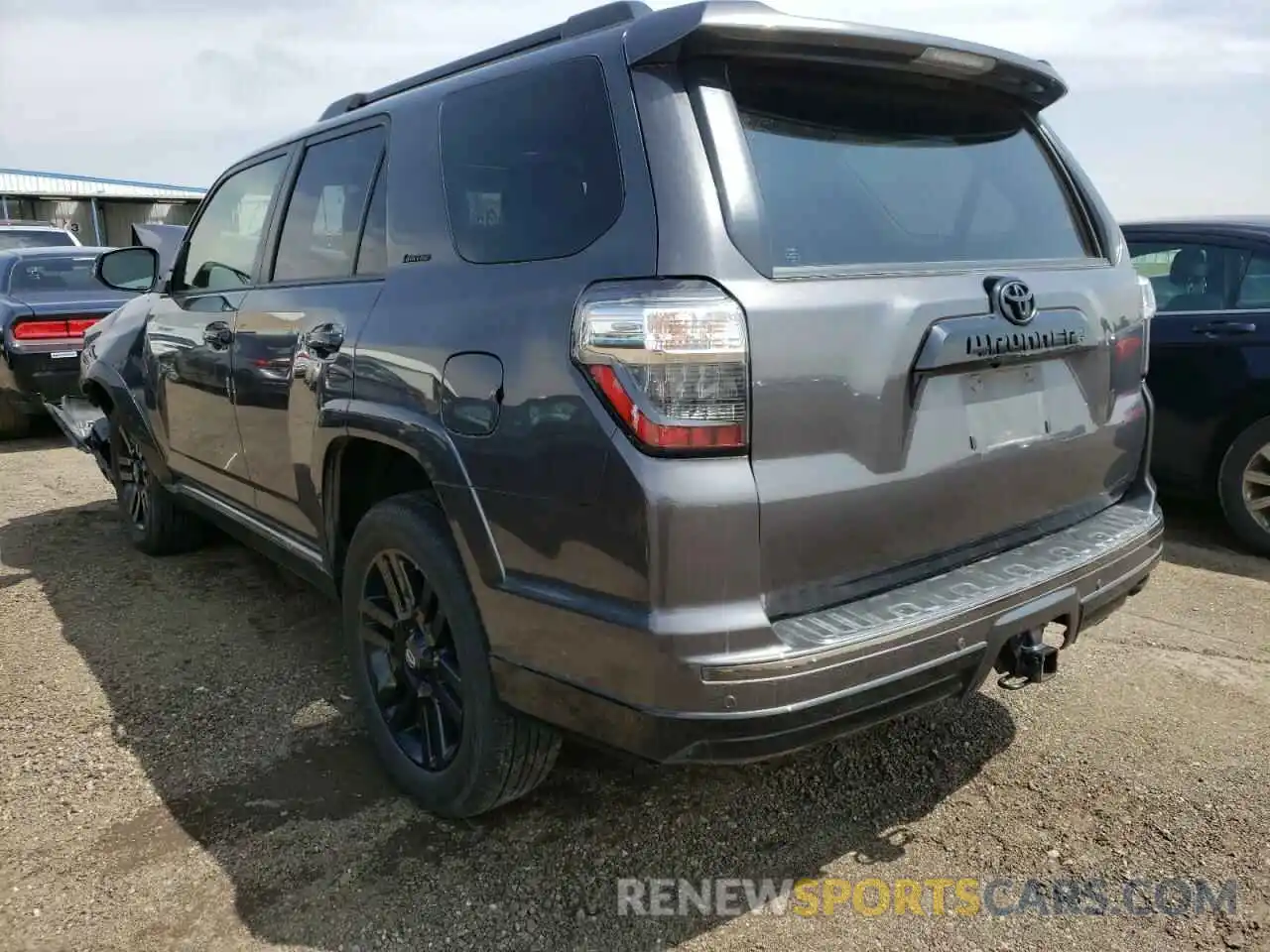 3 Фотография поврежденного автомобиля JTEBU5JR2K5619207 TOYOTA 4RUNNER 2019