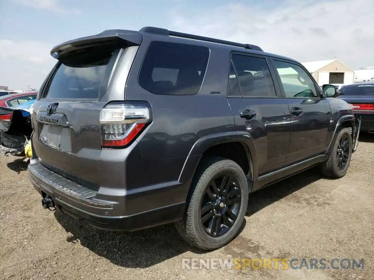 4 Фотография поврежденного автомобиля JTEBU5JR2K5619207 TOYOTA 4RUNNER 2019