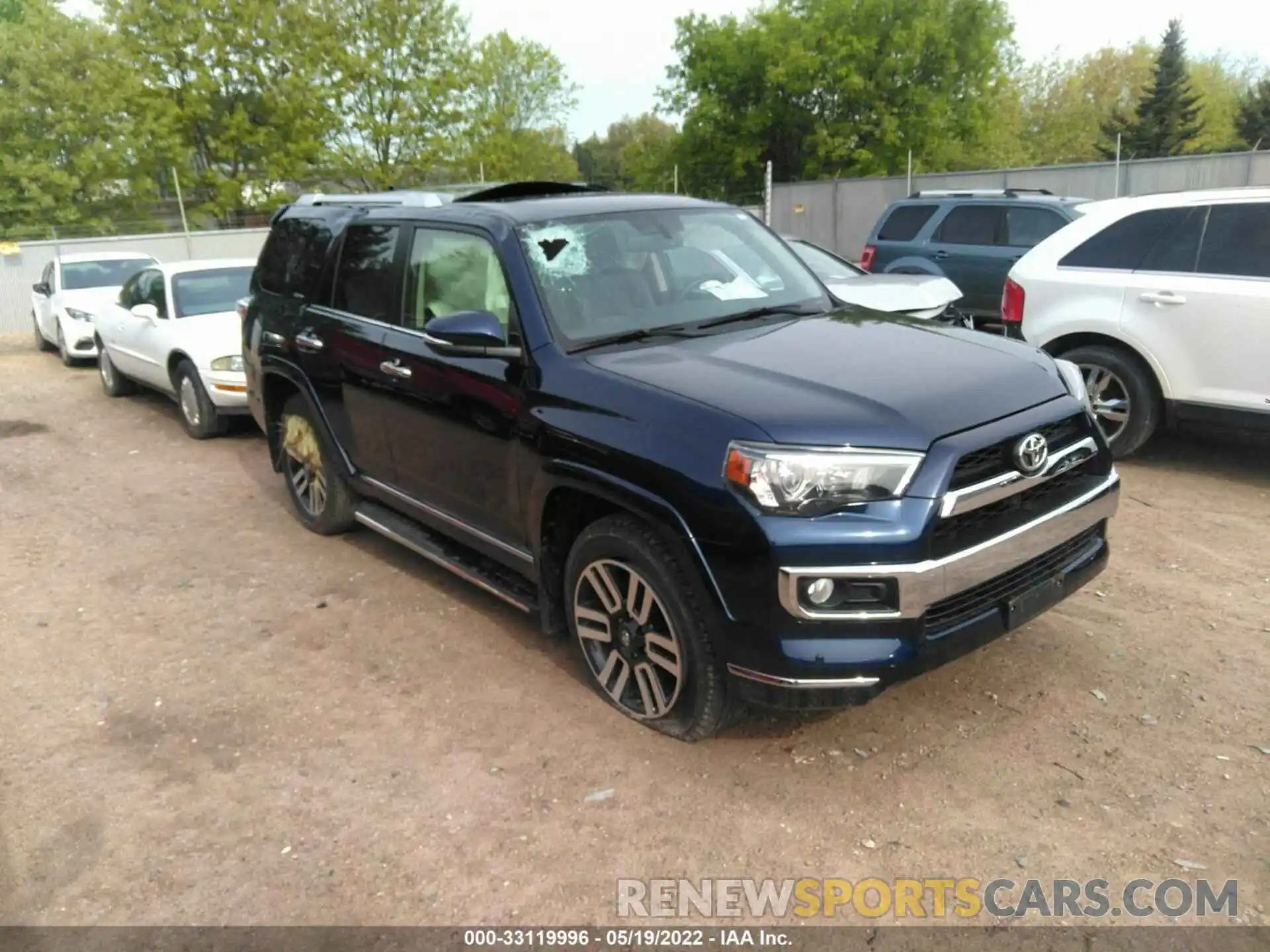 1 Фотография поврежденного автомобиля JTEBU5JR2K5620941 TOYOTA 4RUNNER 2019