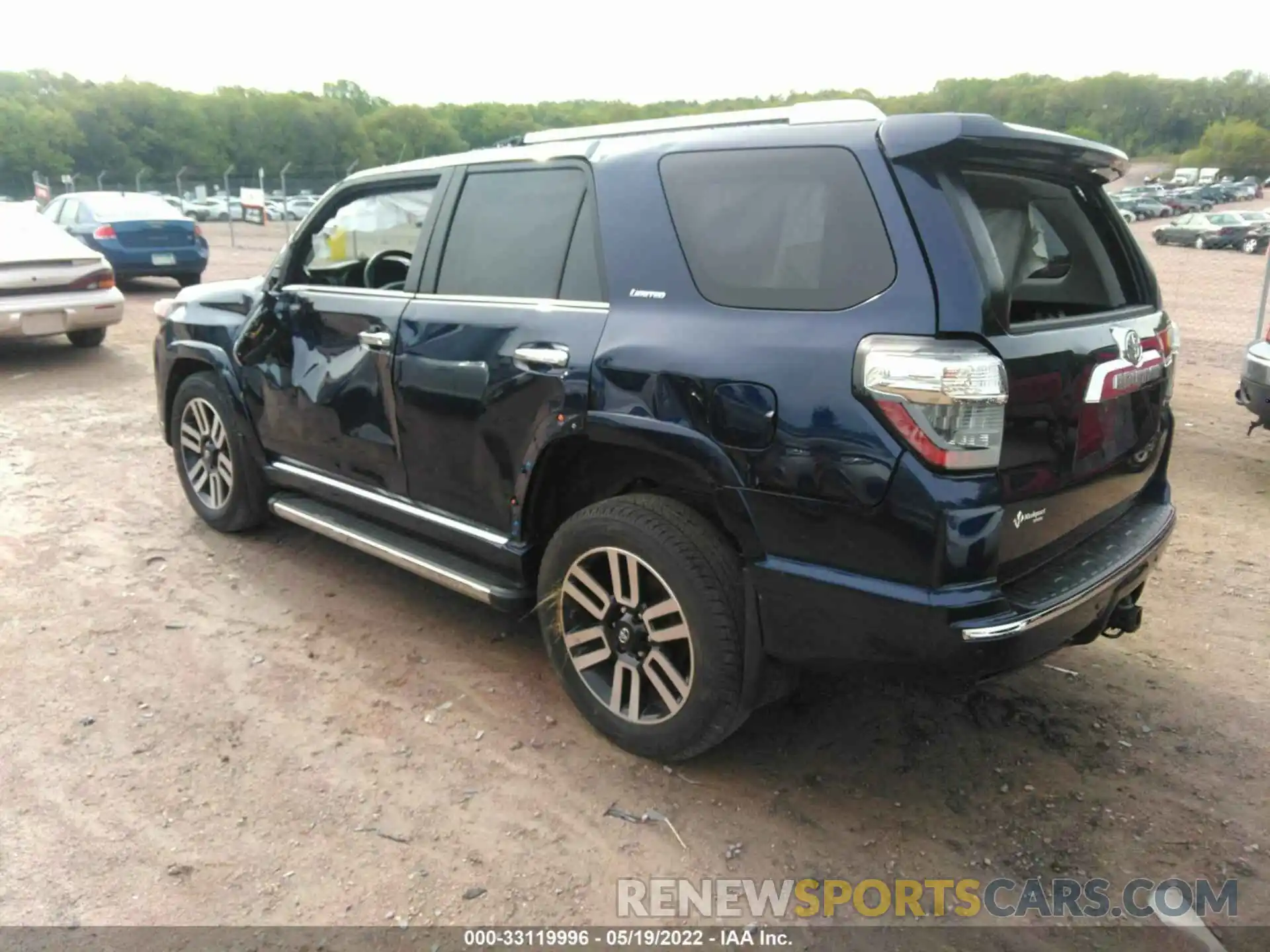 3 Фотография поврежденного автомобиля JTEBU5JR2K5620941 TOYOTA 4RUNNER 2019