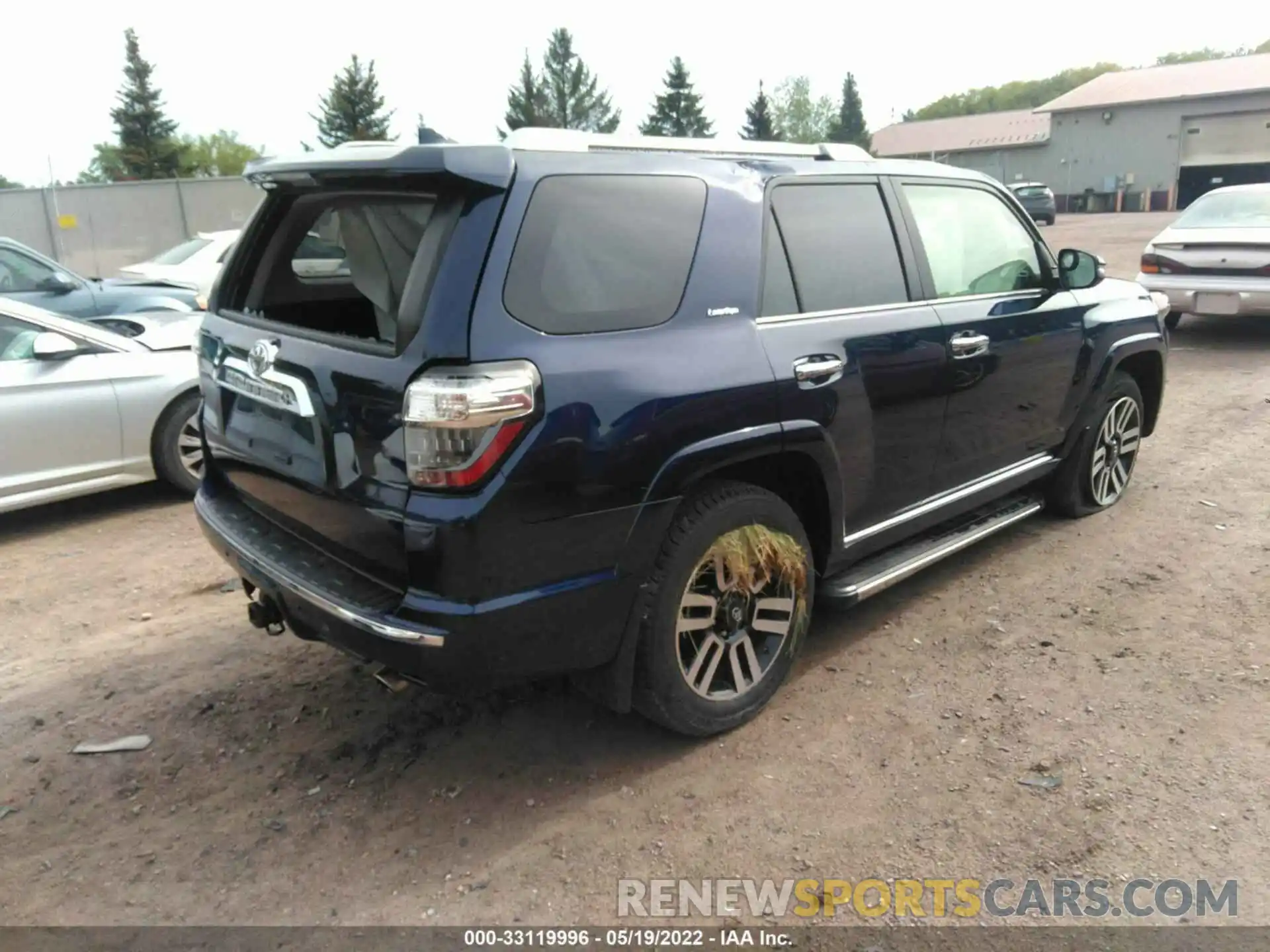 4 Фотография поврежденного автомобиля JTEBU5JR2K5620941 TOYOTA 4RUNNER 2019