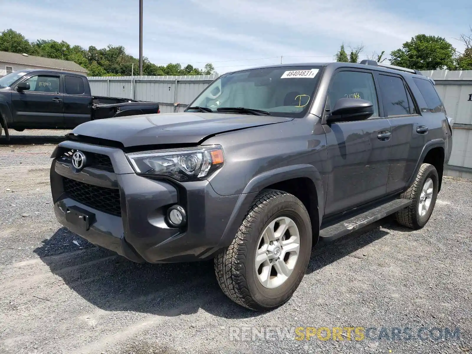 2 Photograph of a damaged car JTEBU5JR2K5622088 TOYOTA 4RUNNER 2019