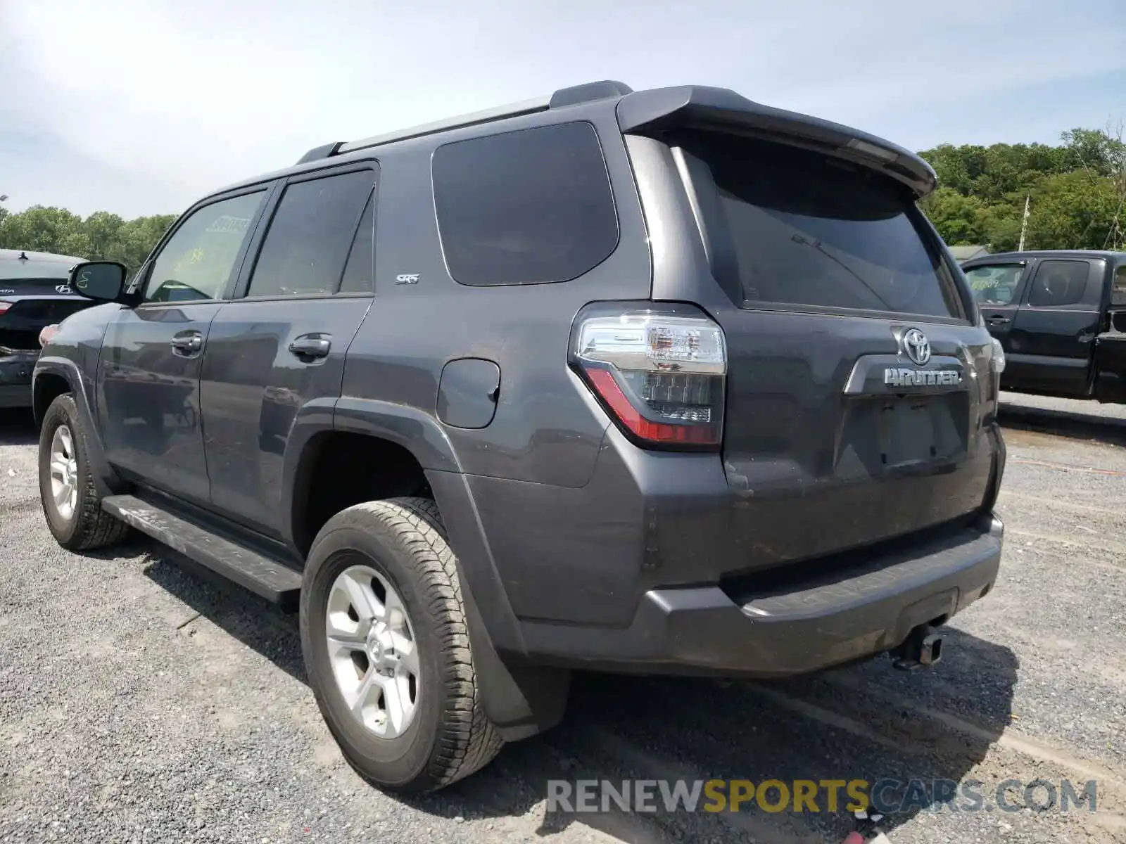 3 Фотография поврежденного автомобиля JTEBU5JR2K5622088 TOYOTA 4RUNNER 2019