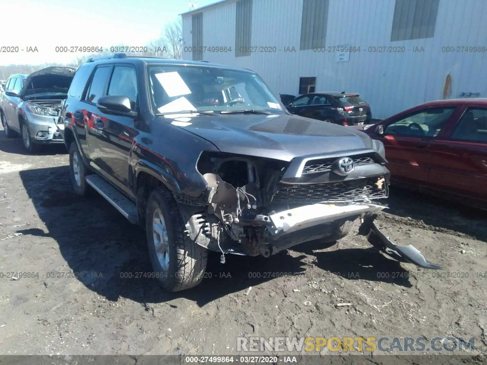 6 Photograph of a damaged car JTEBU5JR2K5622513 TOYOTA 4RUNNER 2019