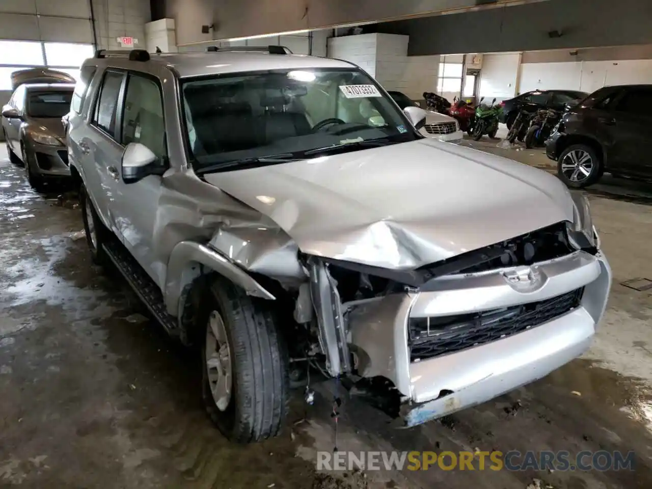 1 Photograph of a damaged car JTEBU5JR2K5627002 TOYOTA 4RUNNER 2019