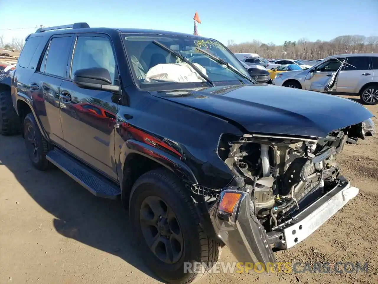 1 Photograph of a damaged car JTEBU5JR2K5627291 TOYOTA 4RUNNER 2019