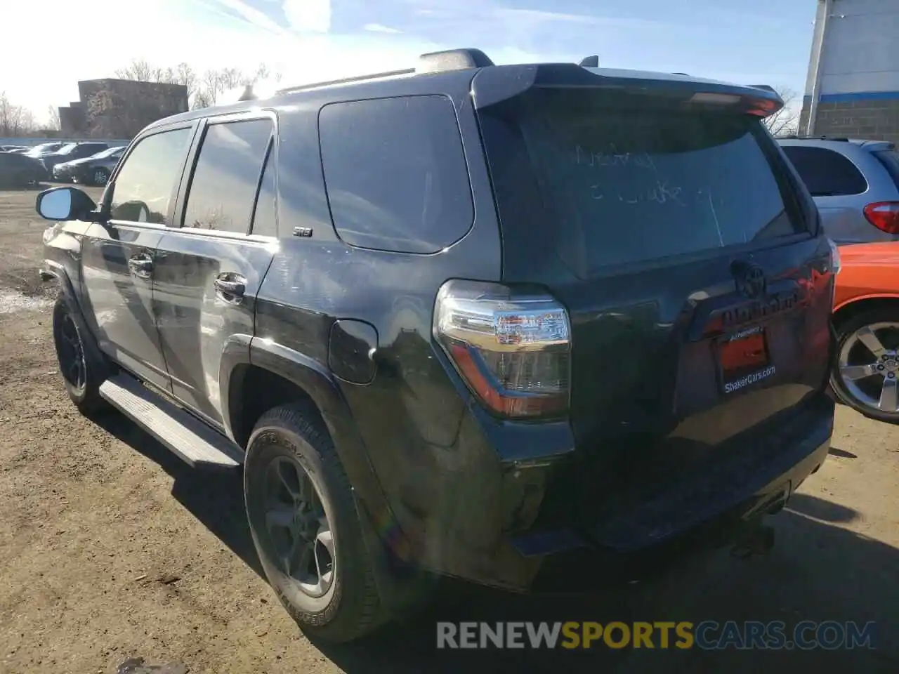 3 Photograph of a damaged car JTEBU5JR2K5627291 TOYOTA 4RUNNER 2019