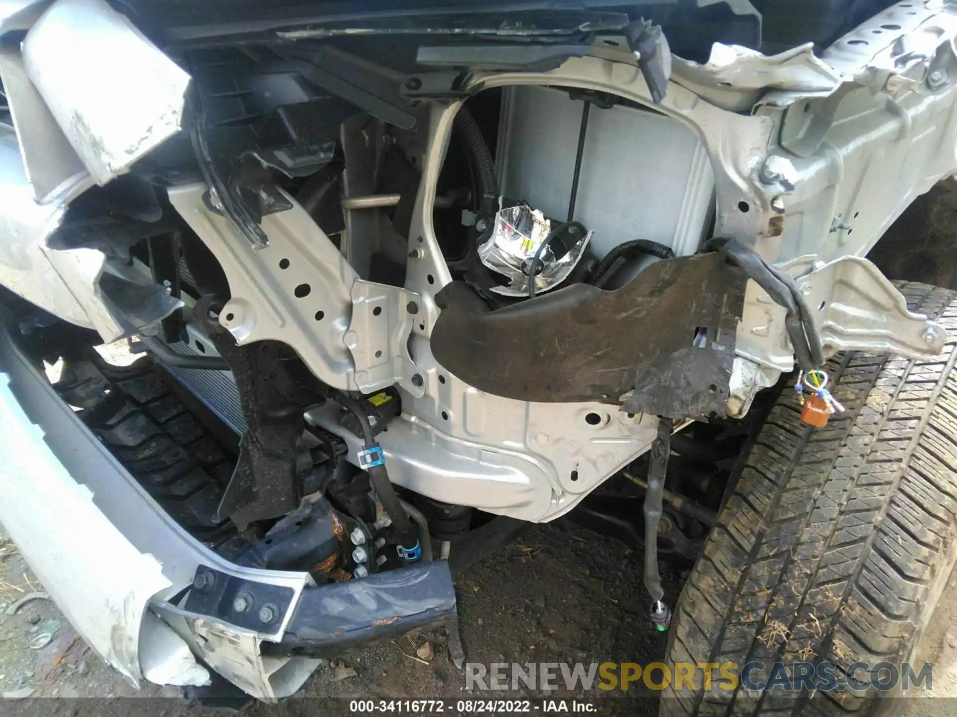 6 Photograph of a damaged car JTEBU5JR2K5627954 TOYOTA 4RUNNER 2019