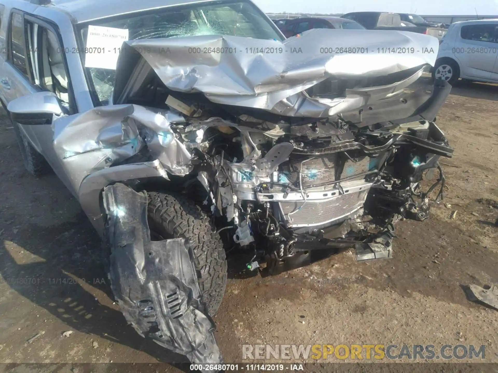 6 Photograph of a damaged car JTEBU5JR2K5630398 TOYOTA 4RUNNER 2019