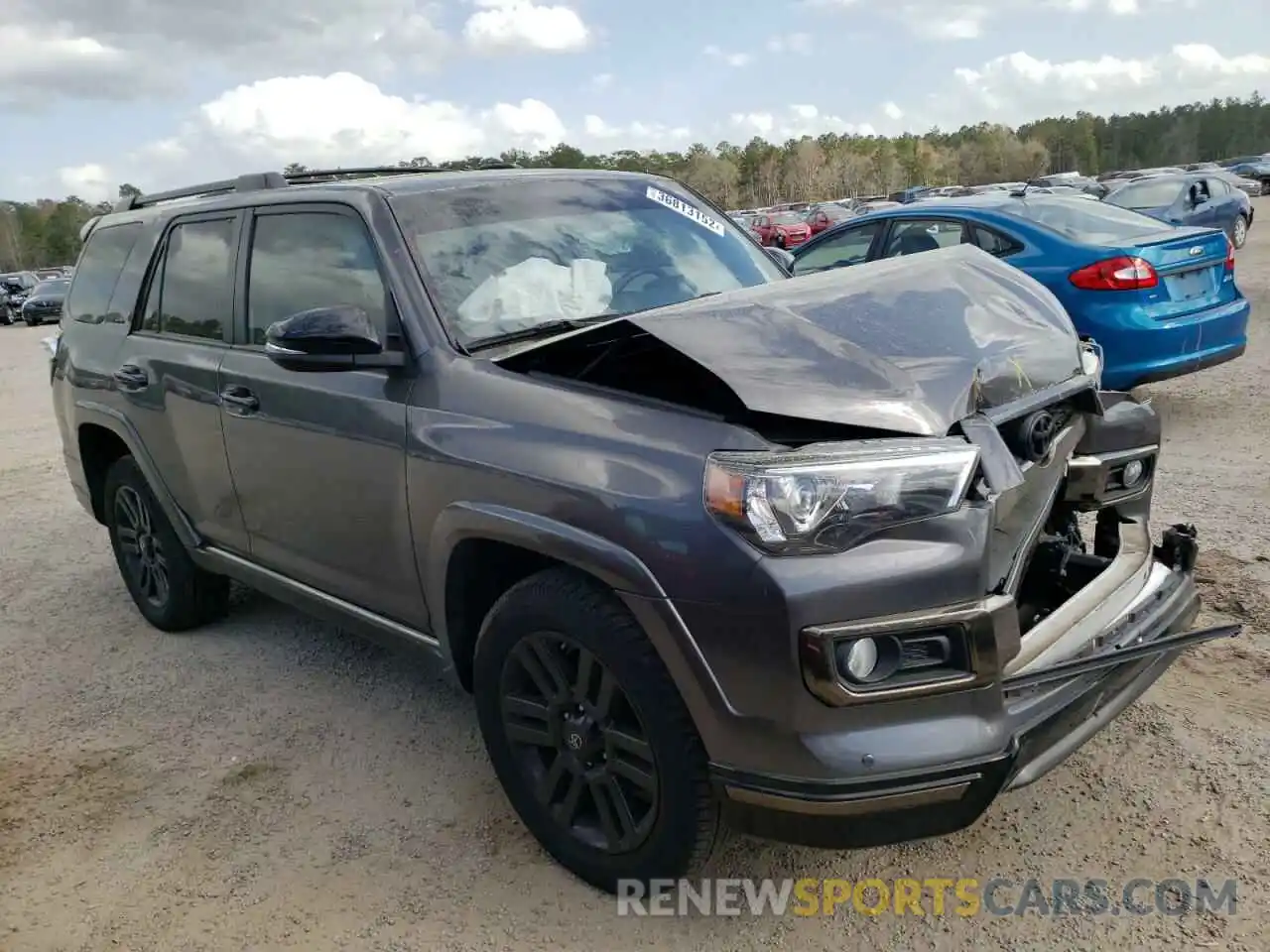 1 Photograph of a damaged car JTEBU5JR2K5632054 TOYOTA 4RUNNER 2019