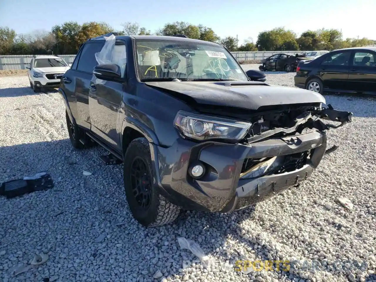 1 Photograph of a damaged car JTEBU5JR2K5634158 TOYOTA 4RUNNER 2019