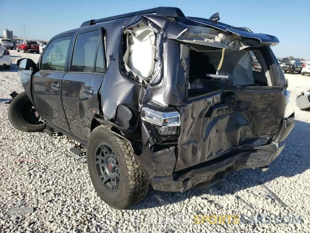 3 Photograph of a damaged car JTEBU5JR2K5634158 TOYOTA 4RUNNER 2019