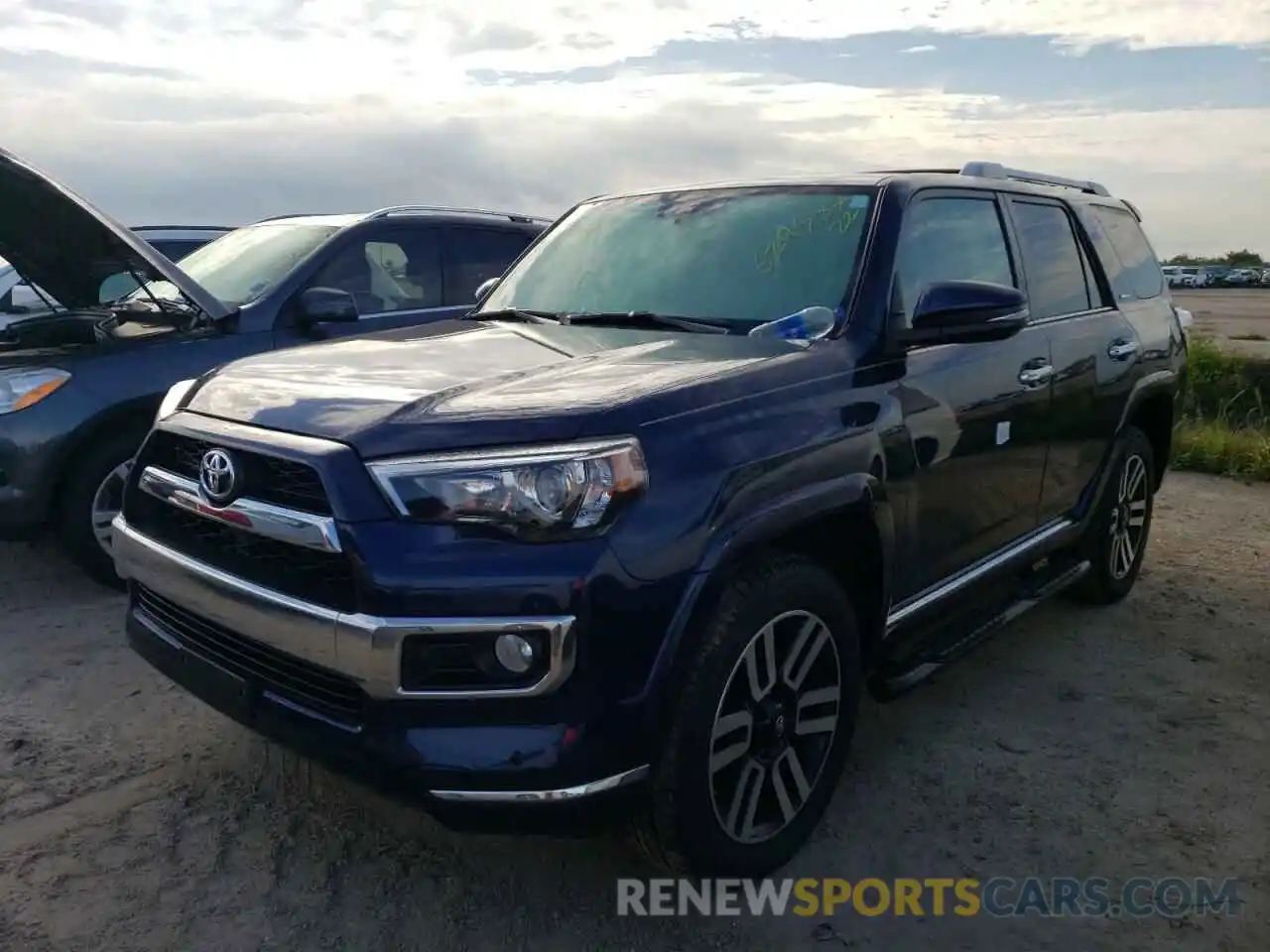 2 Photograph of a damaged car JTEBU5JR2K5635181 TOYOTA 4RUNNER 2019