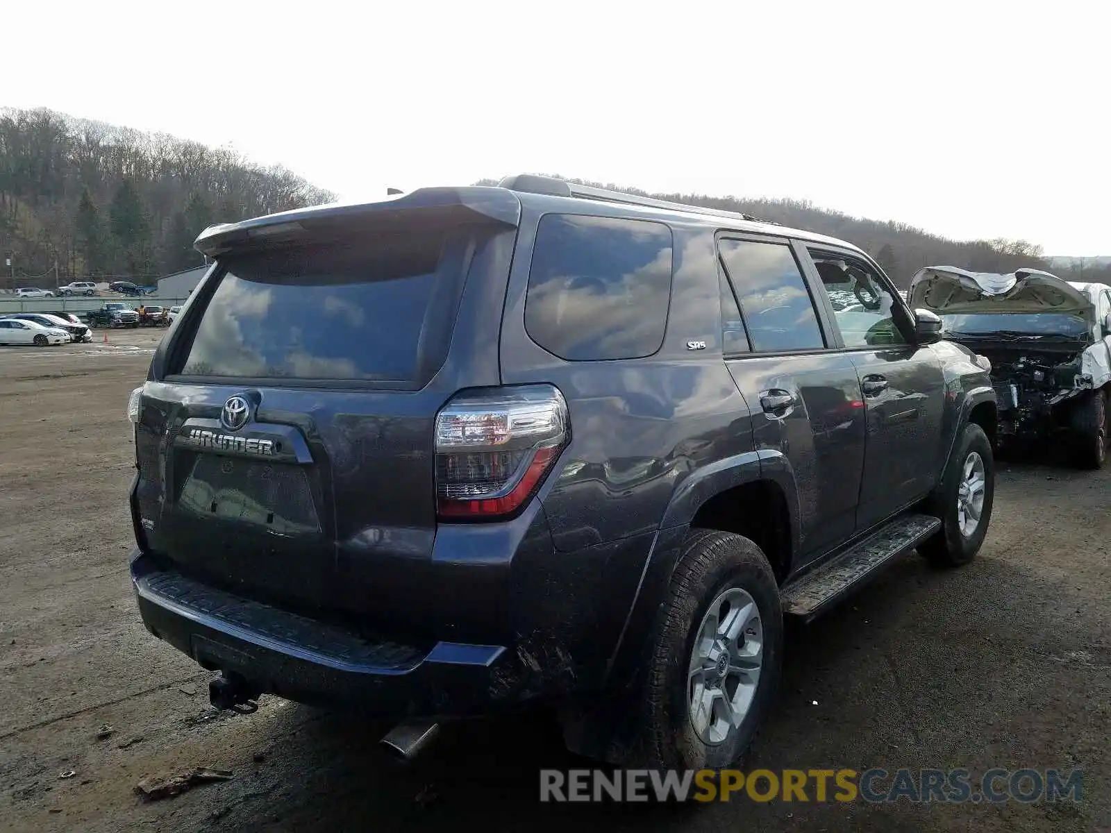 4 Фотография поврежденного автомобиля JTEBU5JR2K5636363 TOYOTA 4RUNNER 2019