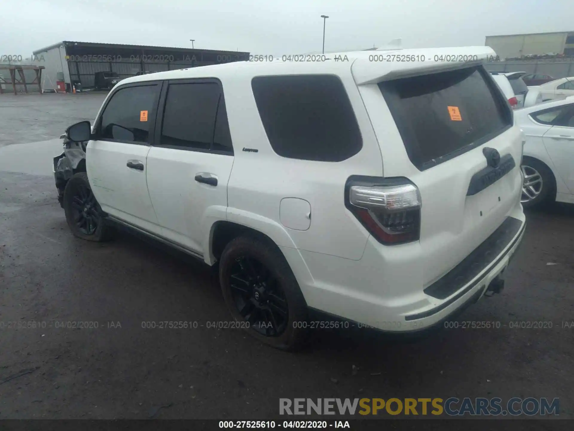 3 Photograph of a damaged car JTEBU5JR2K5638078 TOYOTA 4RUNNER 2019