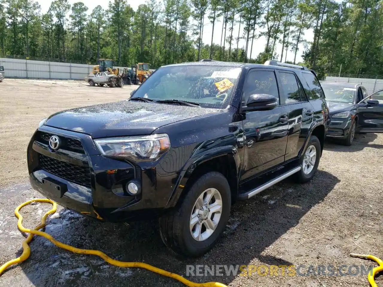 2 Фотография поврежденного автомобиля JTEBU5JR2K5638825 TOYOTA 4RUNNER 2019