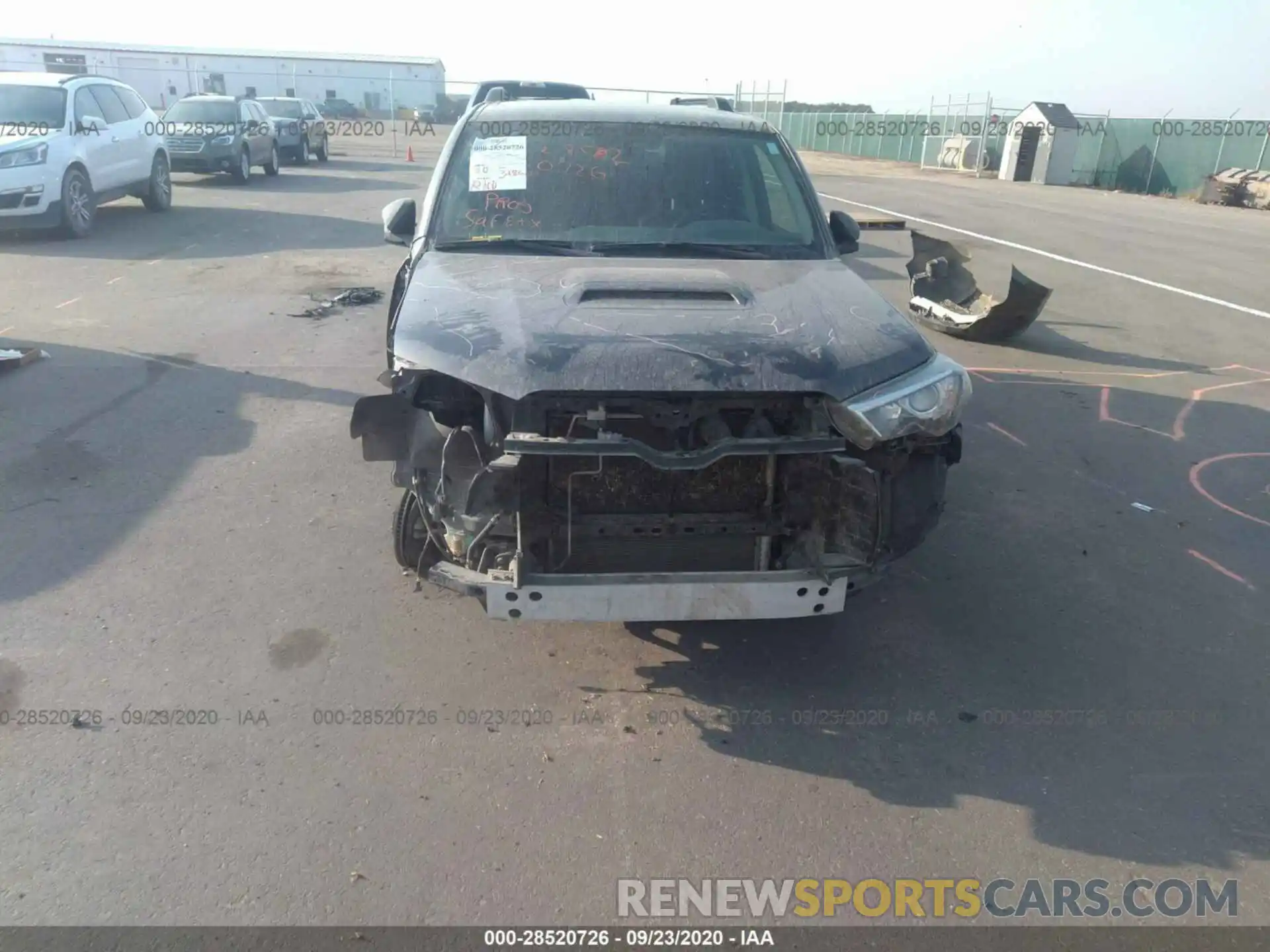 6 Photograph of a damaged car JTEBU5JR2K5646052 TOYOTA 4RUNNER 2019