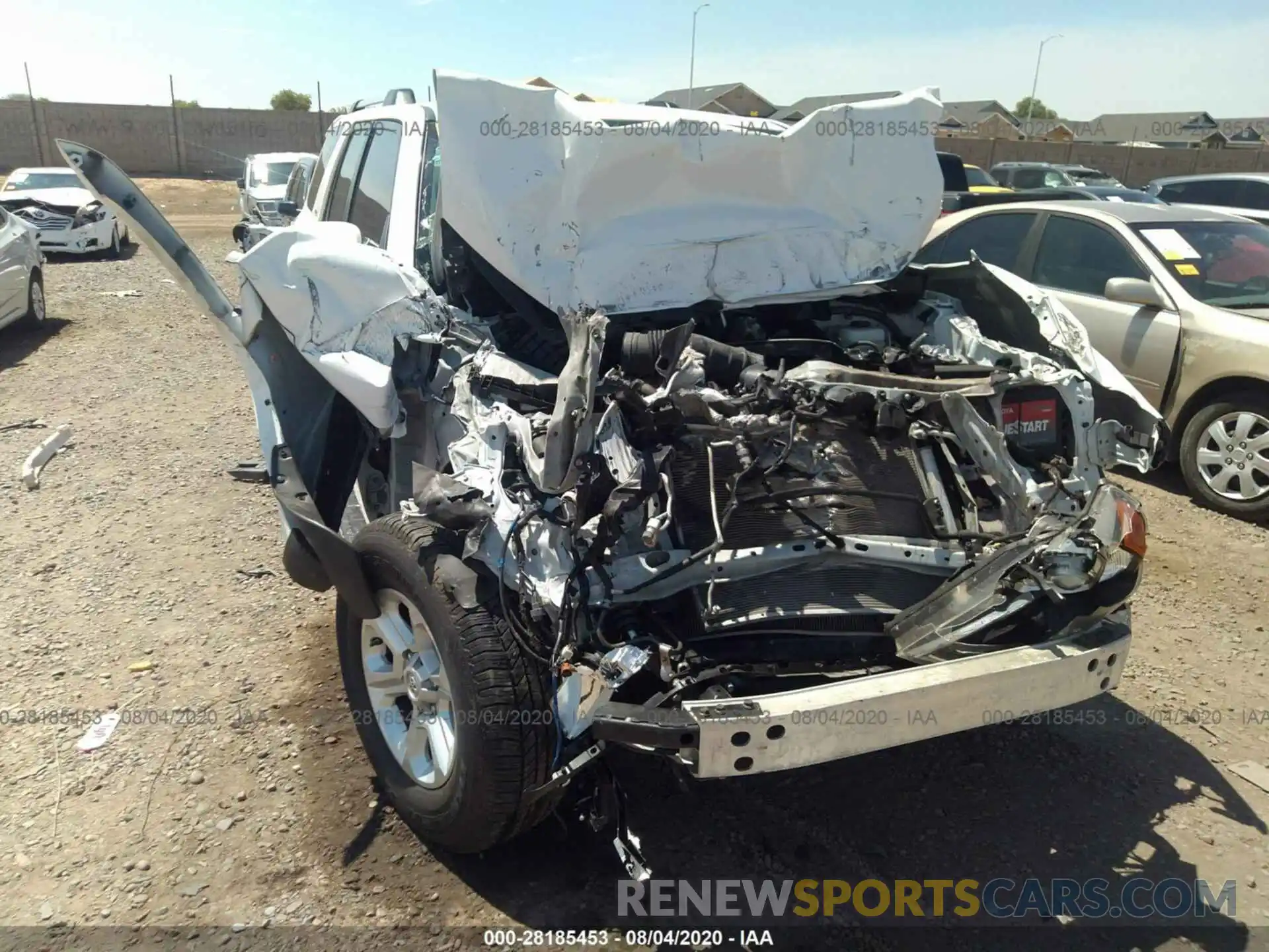 6 Photograph of a damaged car JTEBU5JR2K5648030 TOYOTA 4RUNNER 2019