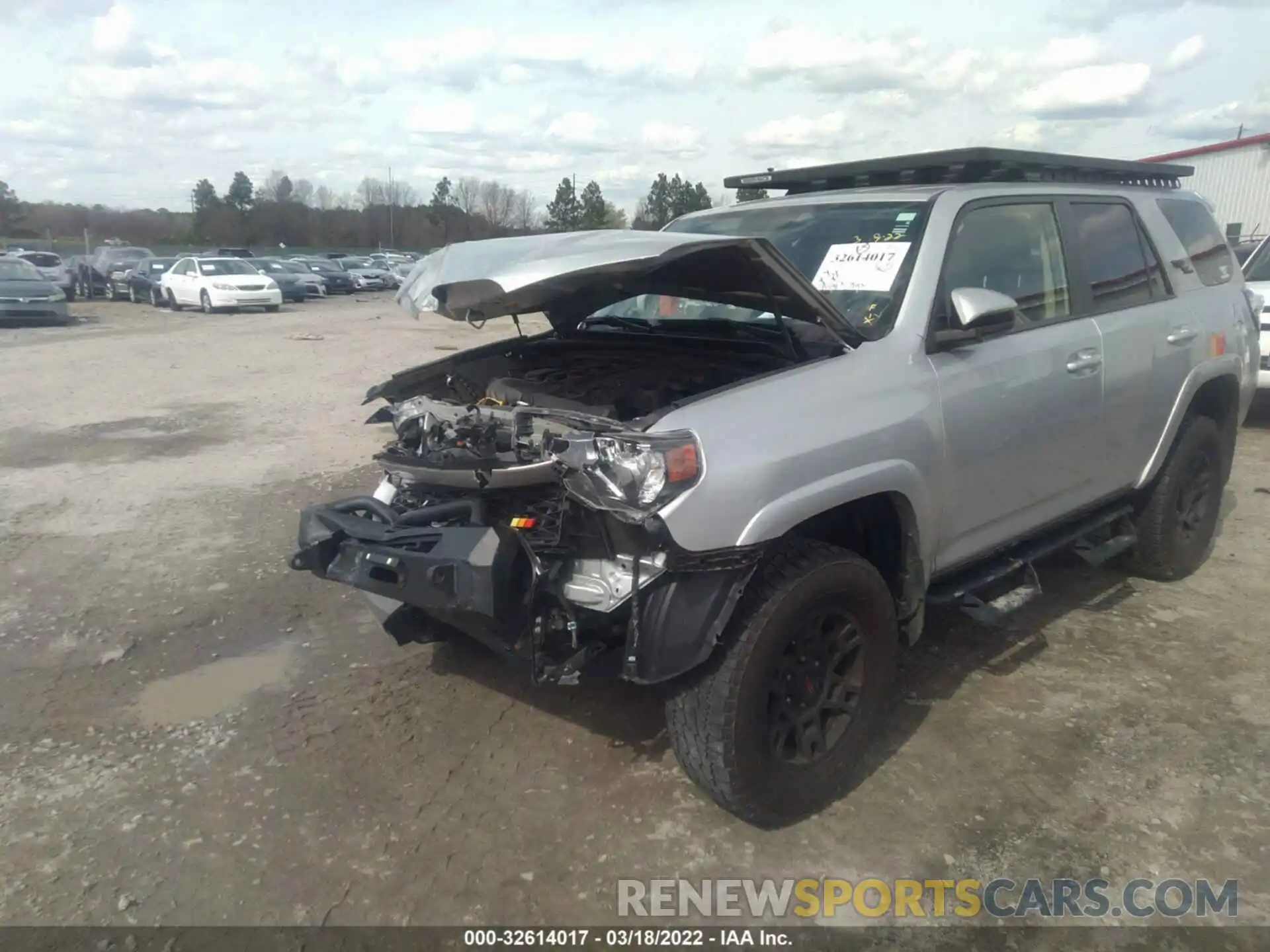 2 Photograph of a damaged car JTEBU5JR2K5649713 TOYOTA 4RUNNER 2019