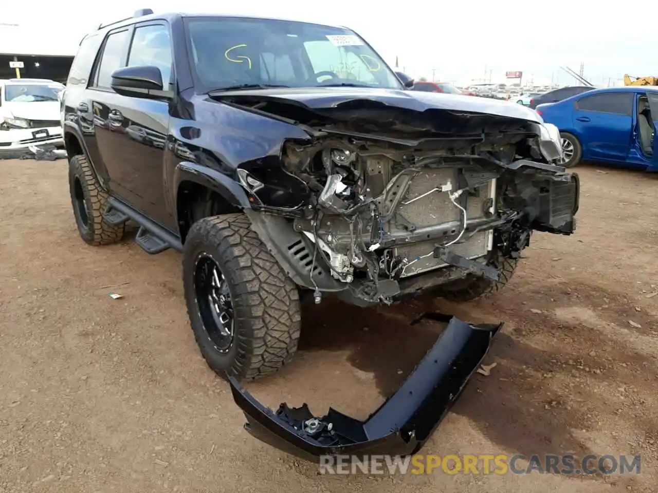 1 Photograph of a damaged car JTEBU5JR2K5651901 TOYOTA 4RUNNER 2019