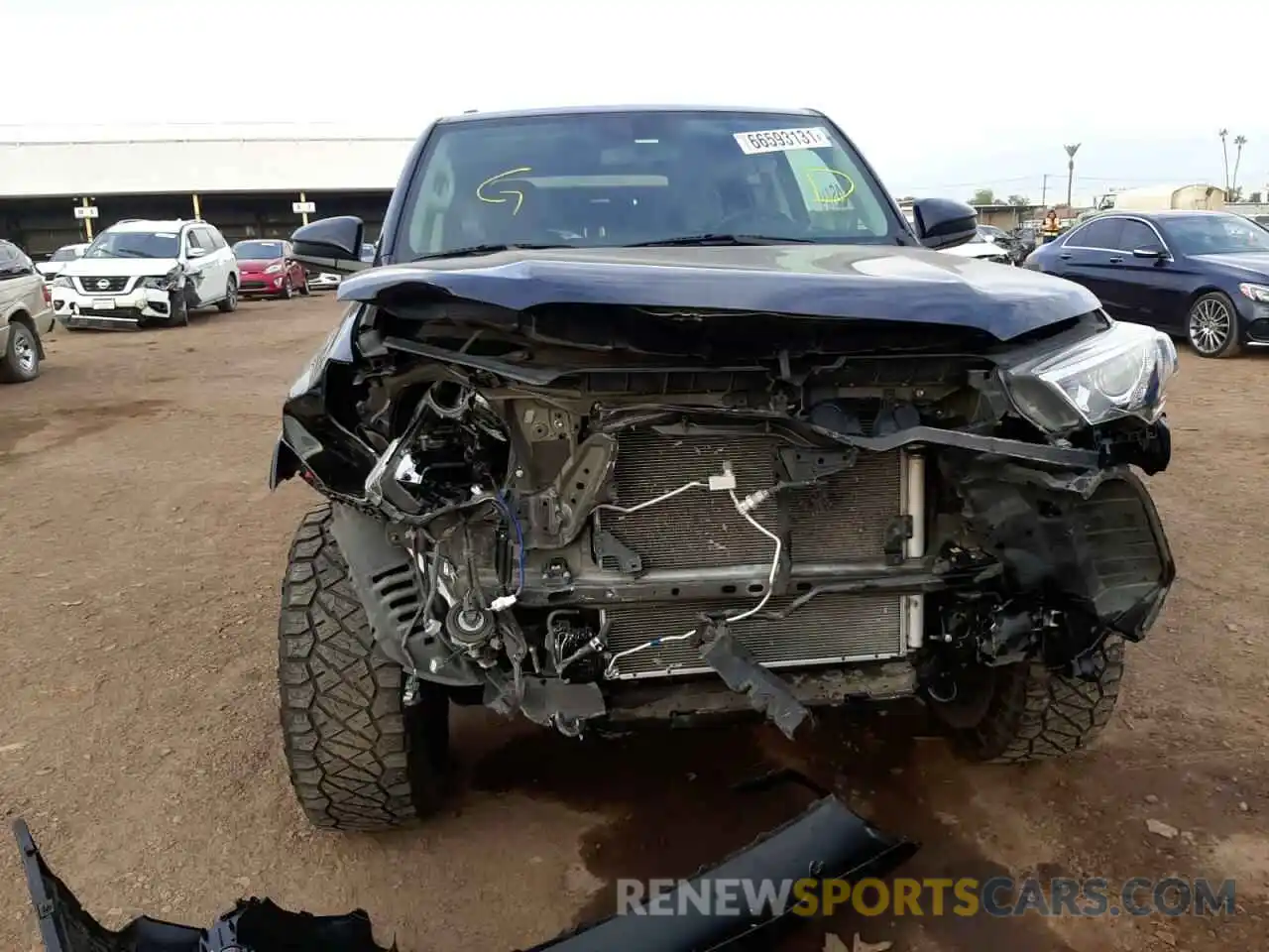 9 Photograph of a damaged car JTEBU5JR2K5651901 TOYOTA 4RUNNER 2019