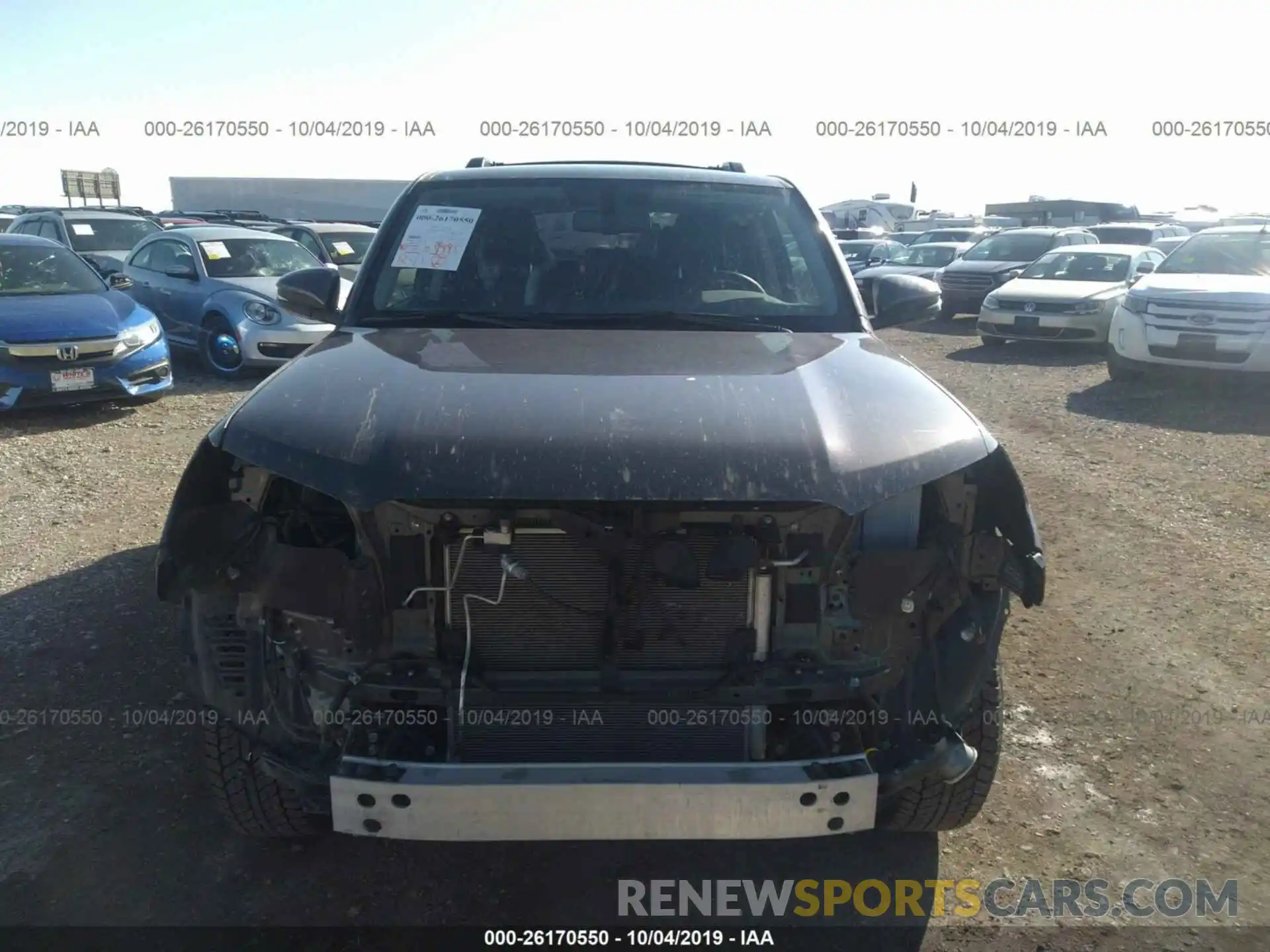 6 Фотография поврежденного автомобиля JTEBU5JR2K5652773 TOYOTA 4RUNNER 2019