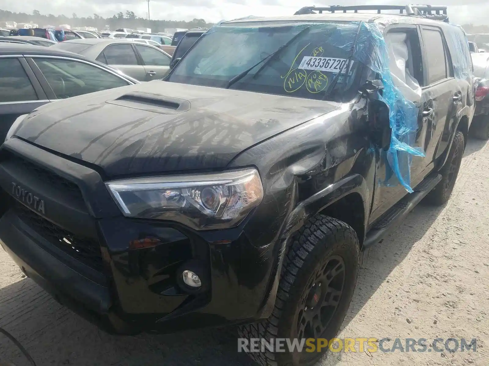 9 Photograph of a damaged car JTEBU5JR2K5653034 TOYOTA 4RUNNER 2019