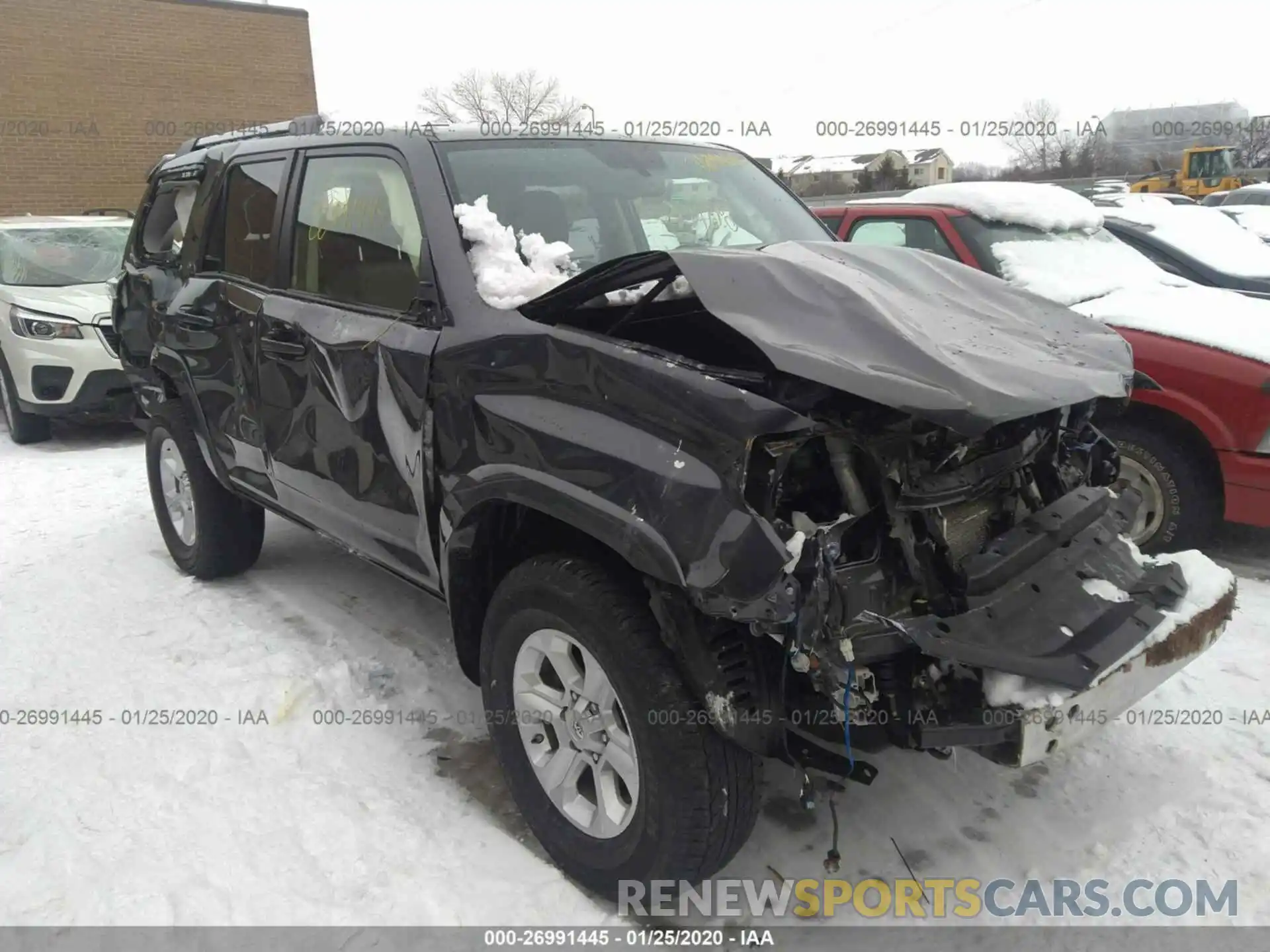 6 Photograph of a damaged car JTEBU5JR2K5654653 TOYOTA 4RUNNER 2019