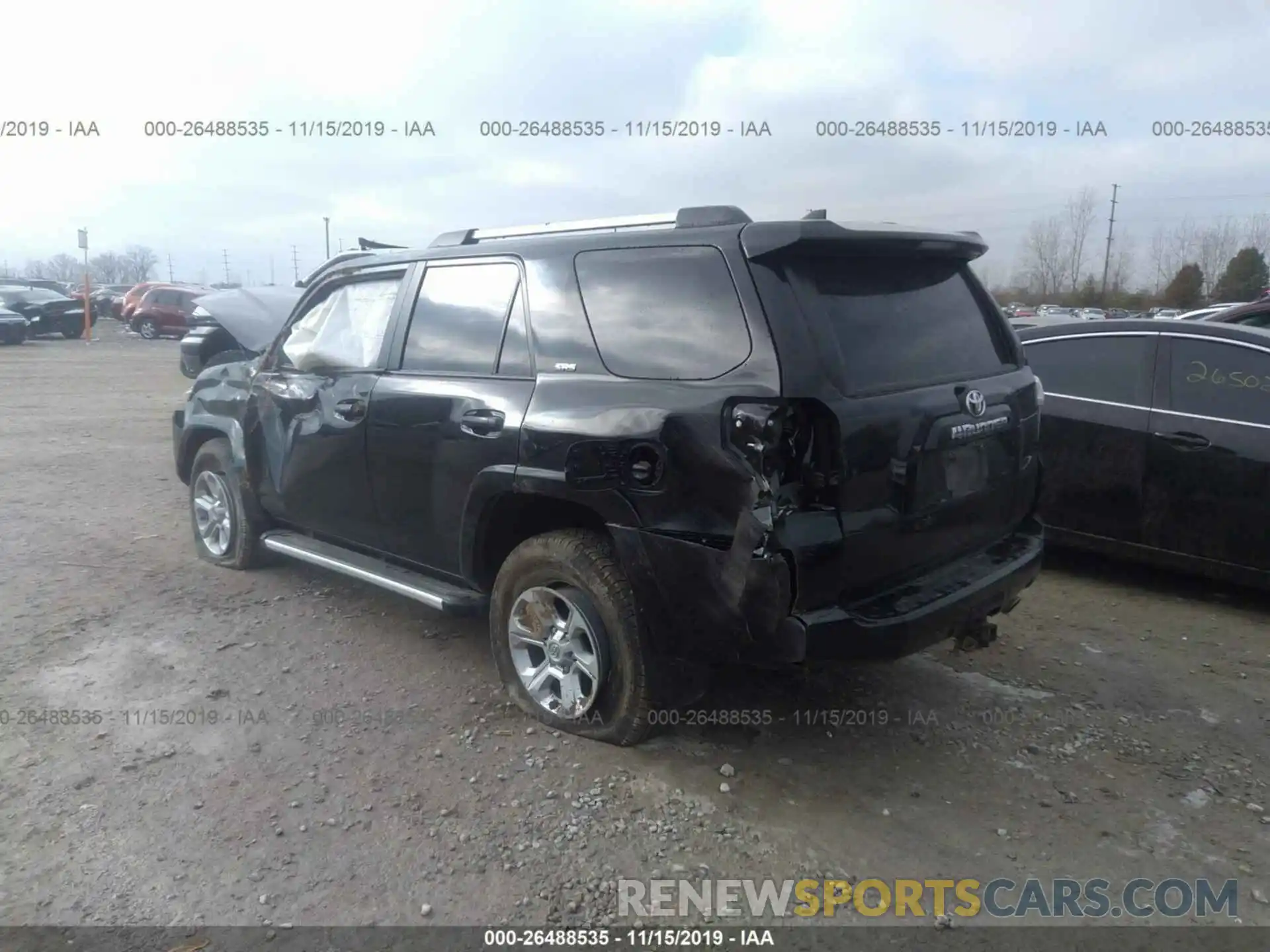 3 Photograph of a damaged car JTEBU5JR2K5656175 TOYOTA 4RUNNER 2019