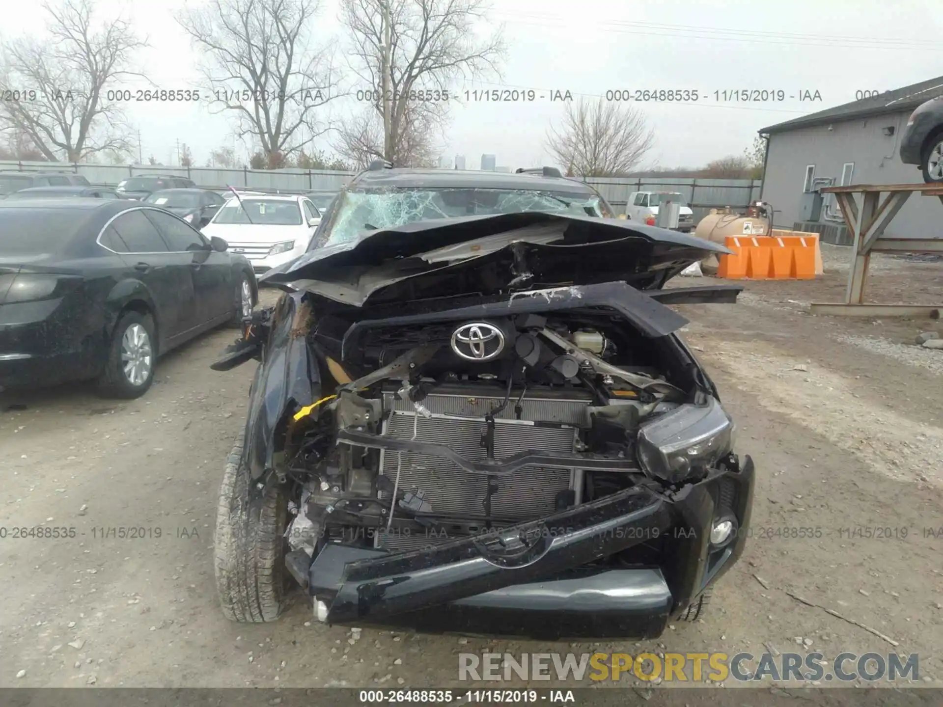 6 Photograph of a damaged car JTEBU5JR2K5656175 TOYOTA 4RUNNER 2019