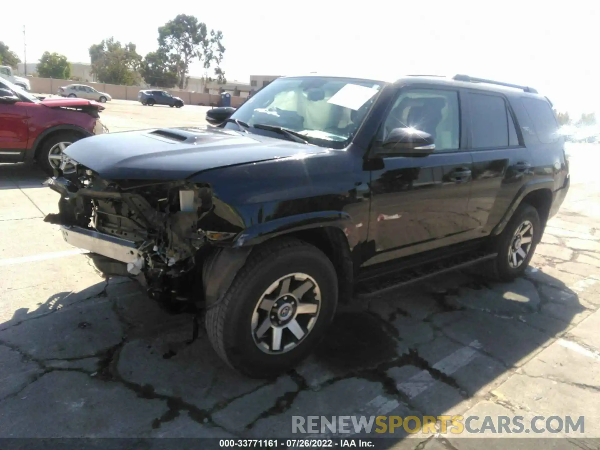 2 Photograph of a damaged car JTEBU5JR2K5660744 TOYOTA 4RUNNER 2019