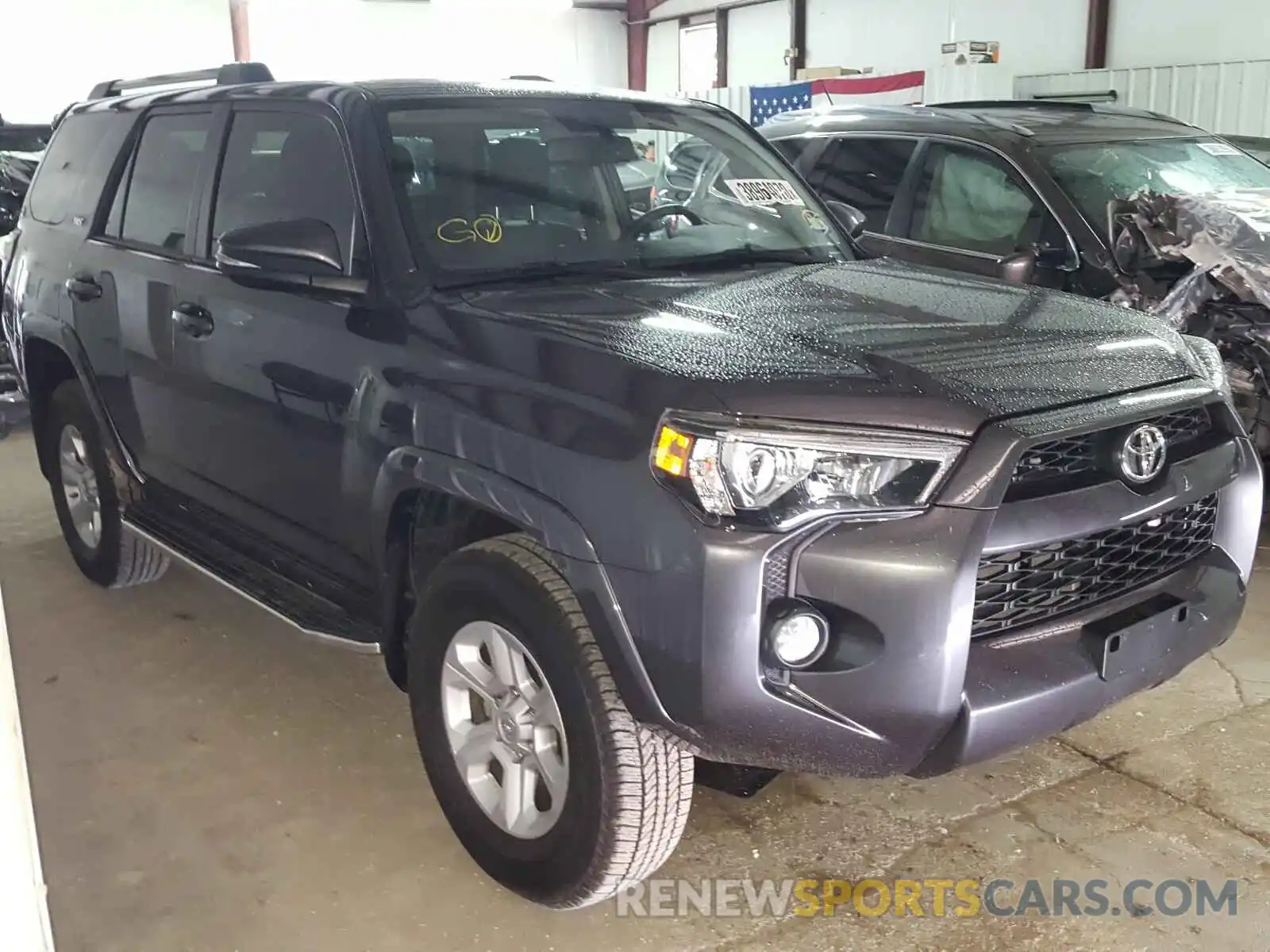 1 Photograph of a damaged car JTEBU5JR2K5661134 TOYOTA 4RUNNER 2019