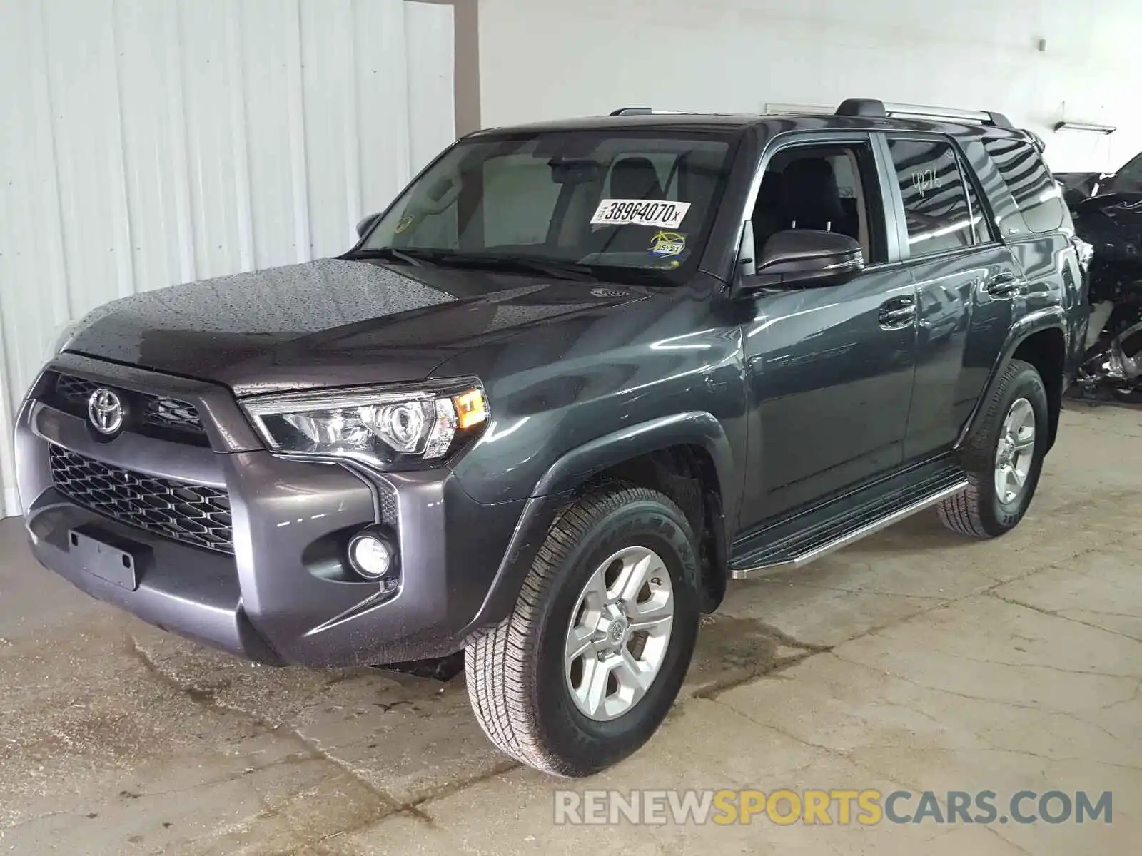 2 Photograph of a damaged car JTEBU5JR2K5661134 TOYOTA 4RUNNER 2019