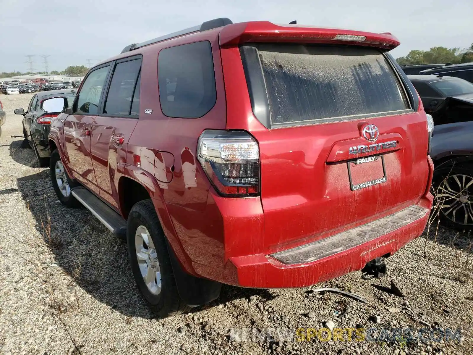 3 Фотография поврежденного автомобиля JTEBU5JR2K5661425 TOYOTA 4RUNNER 2019