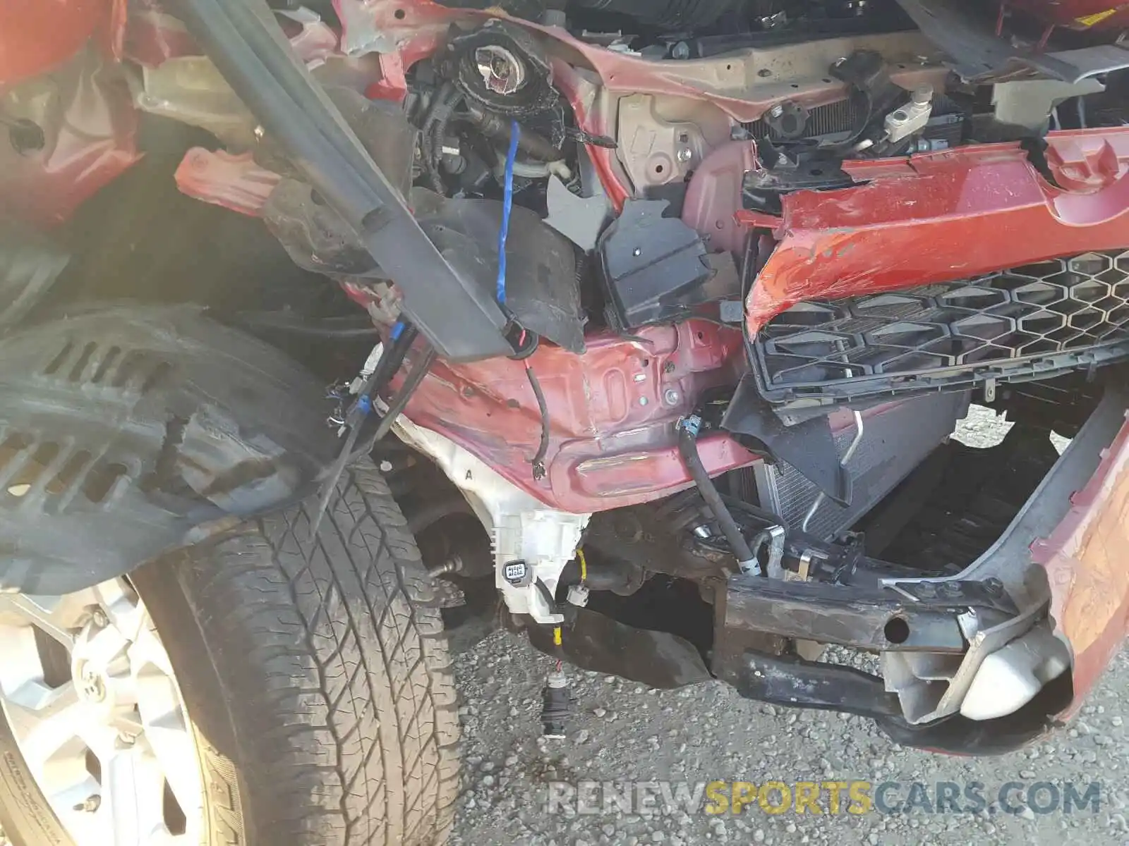 9 Photograph of a damaged car JTEBU5JR2K5661425 TOYOTA 4RUNNER 2019