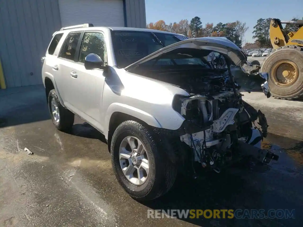 1 Photograph of a damaged car JTEBU5JR2K5662137 TOYOTA 4RUNNER 2019