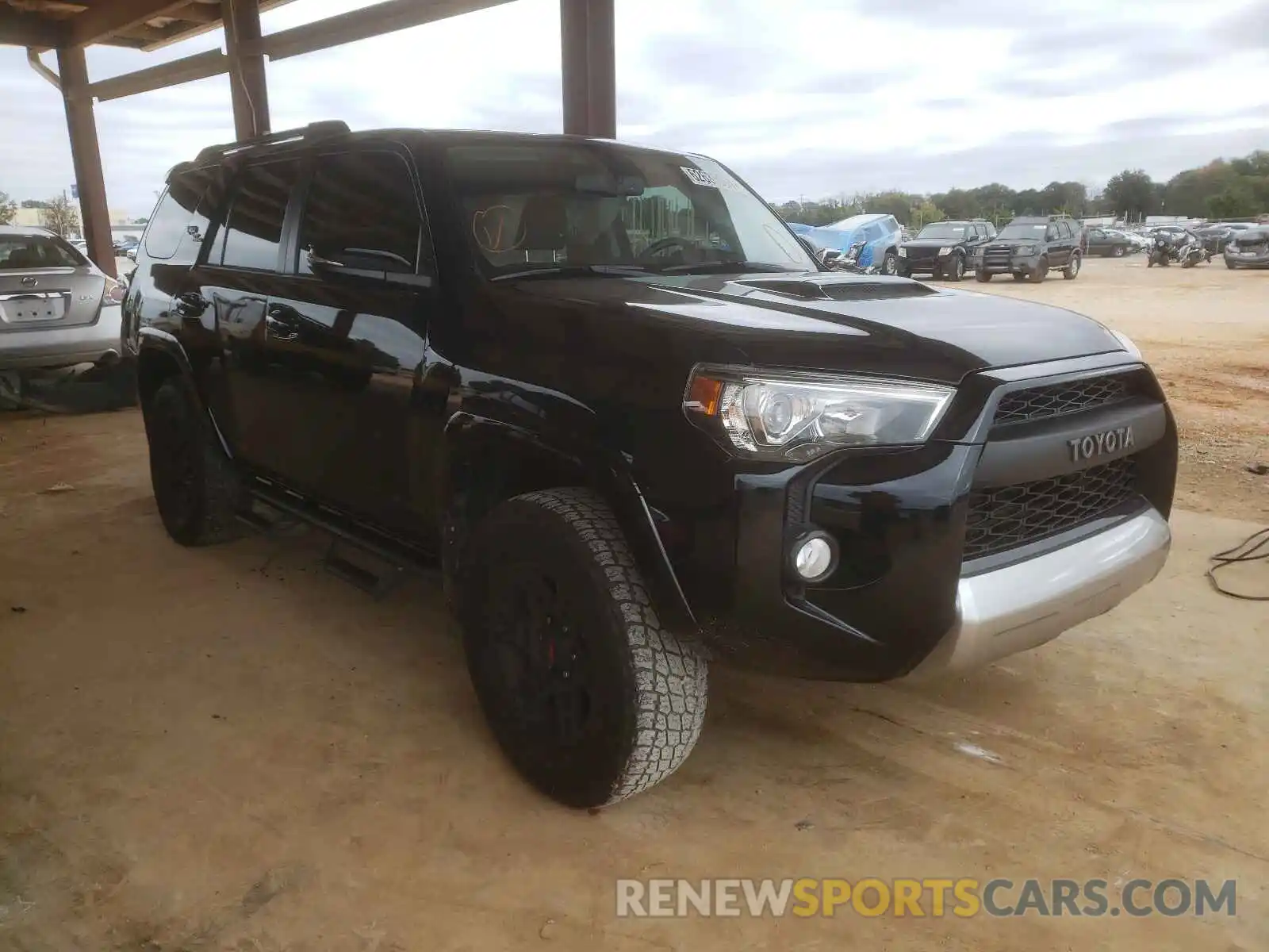 1 Photograph of a damaged car JTEBU5JR2K5663319 TOYOTA 4RUNNER 2019