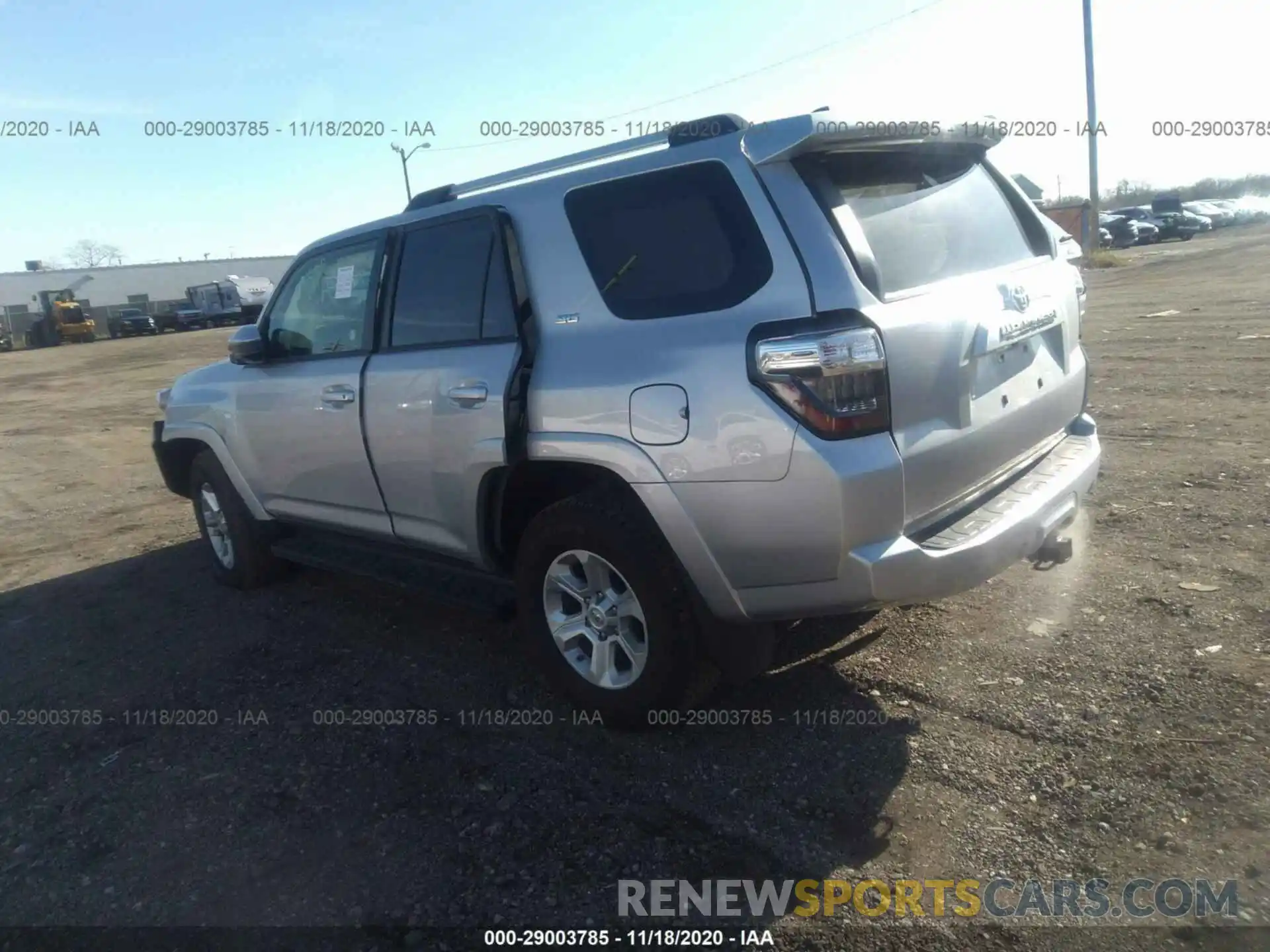 3 Photograph of a damaged car JTEBU5JR2K5663692 TOYOTA 4RUNNER 2019